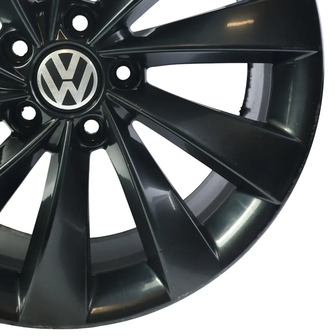 Mk3 Wheel Rim Alloy Black 18" 8J ET:41 to Volkswagen Scirocco III with Part number 3C8601025D Volkswagen Scirocco III Mk3 Wheel Rim Alloy Black 18" 8J ET:41 - SKU 3C8601025D-7 - Part number 3C8601025D