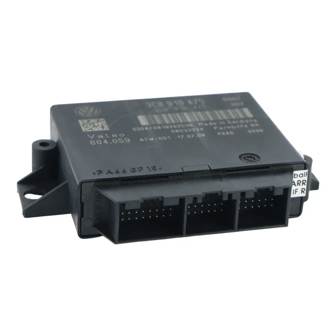 Parking Sensor Control Module PDC to Volkswagen Passat CC with Part number 3C8919475 Volkswagen Passat CC Parking Sensor Control Module PDC - SKU 3C8919475 - Part number 3C8919475