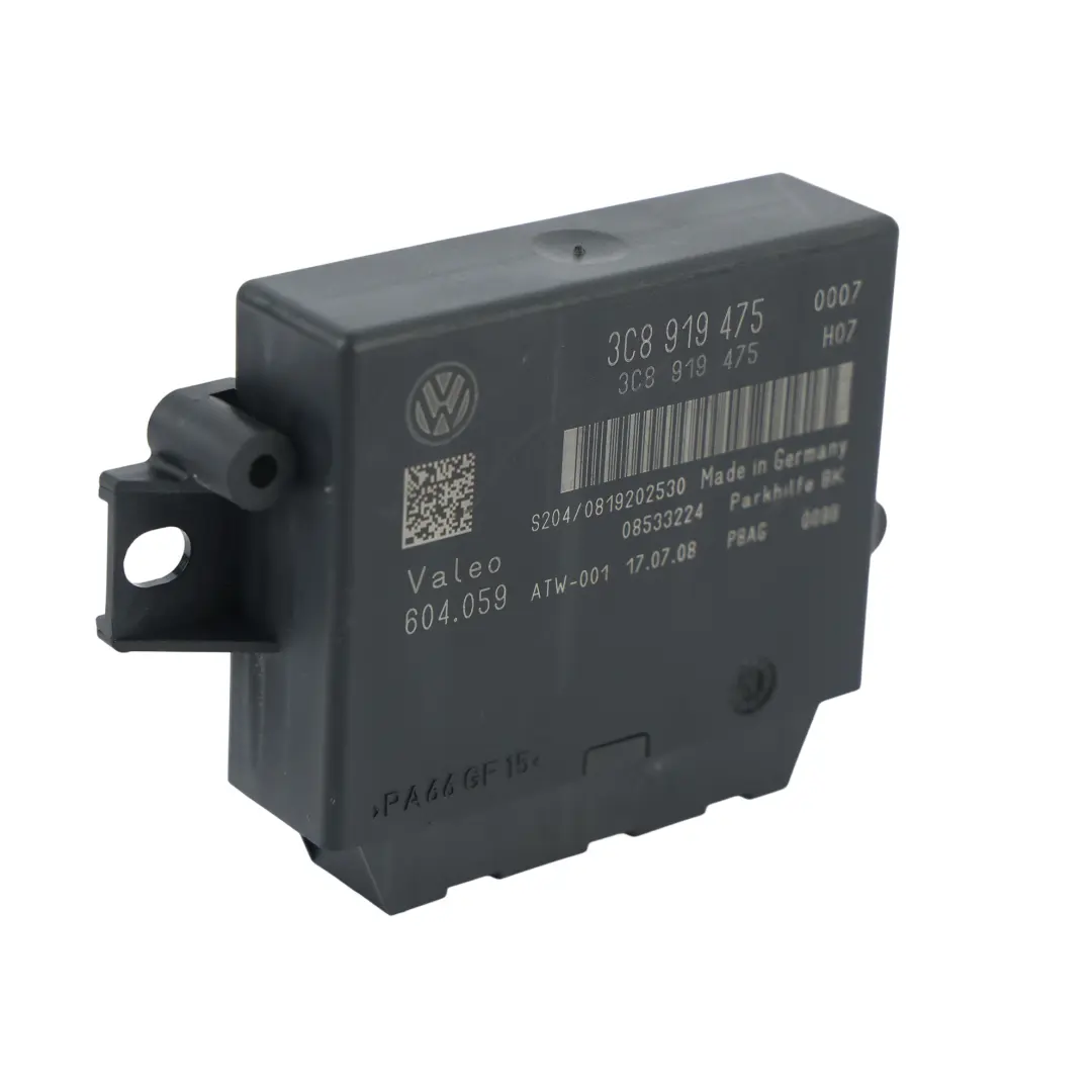 Parking Sensor Control Module PDC to Volkswagen Passat CC with Part number 3C8919475 Volkswagen Passat CC Parking Sensor Control Module PDC - SKU 3C8919475 - Part number 3C8919475