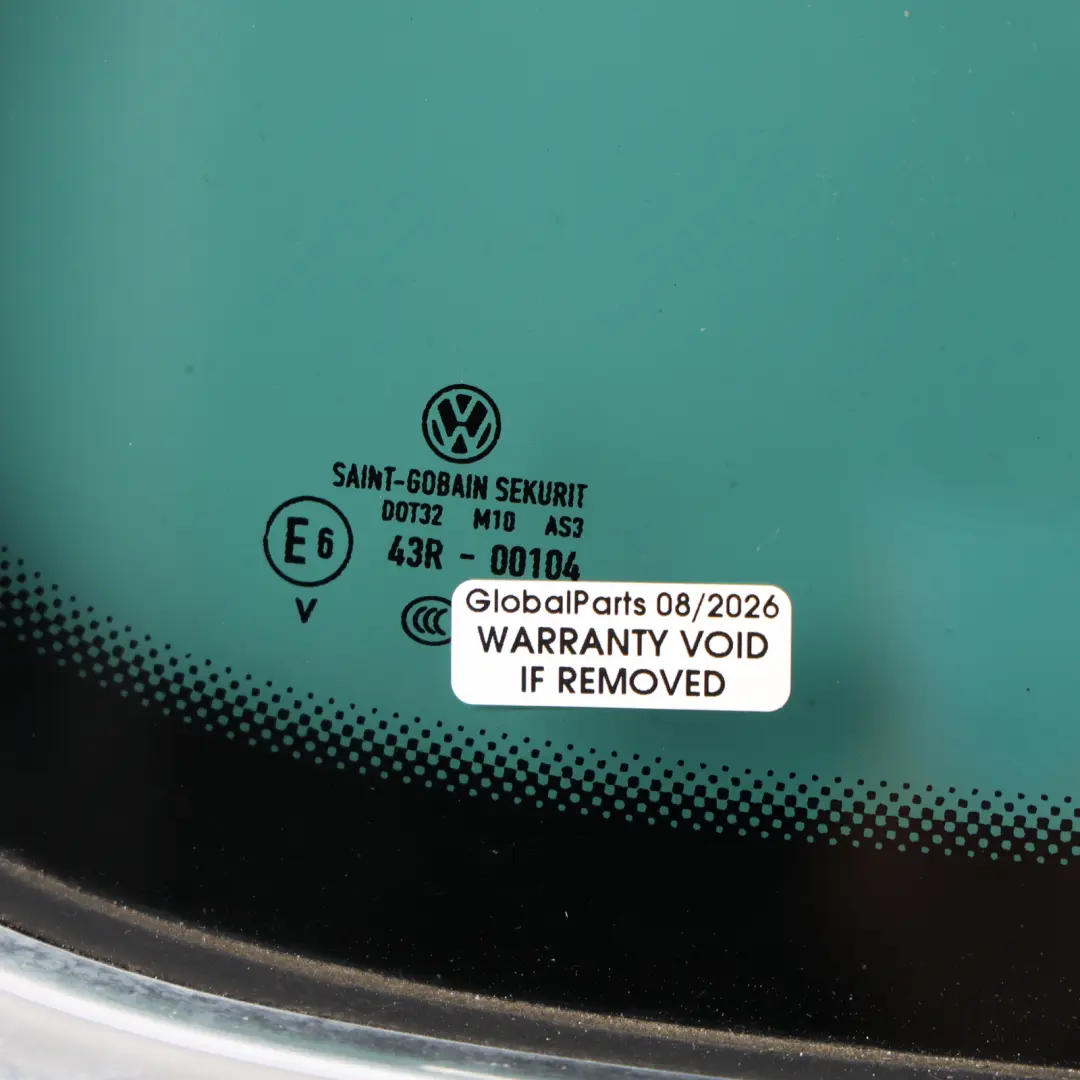 Volkswagen Passat B6 Heckscheibe Fest Rechts AS3 Dunkelgrün - SKU 3C9845298AP - Teilenummer 3C9845298AP