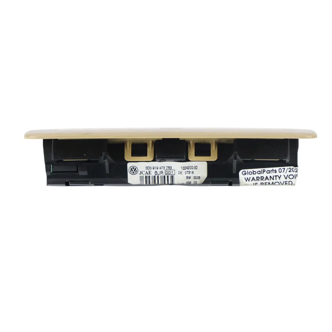PDC Parking Aid System Display Panel Unit to Volkswagen Touareg Al with Part number 3D0919473 Volkswagen Touareg Al PDC Parking Aid System Display Panel Unit - SKU 3D0919473-1 - Part number 3D0919473