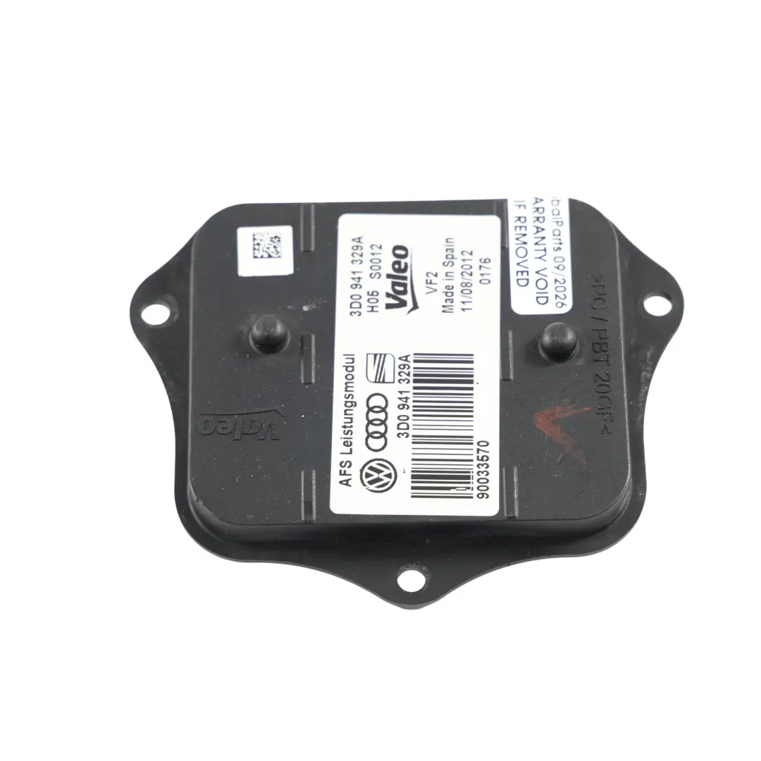 Headlight Cornering Module Control Unit to Volkswagen Passat B7 with Part number 3D0941329A Volkswagen Passat B7 Headlight Cornering Module Control Unit - SKU 3D0941329A - Part number 3D0941329A