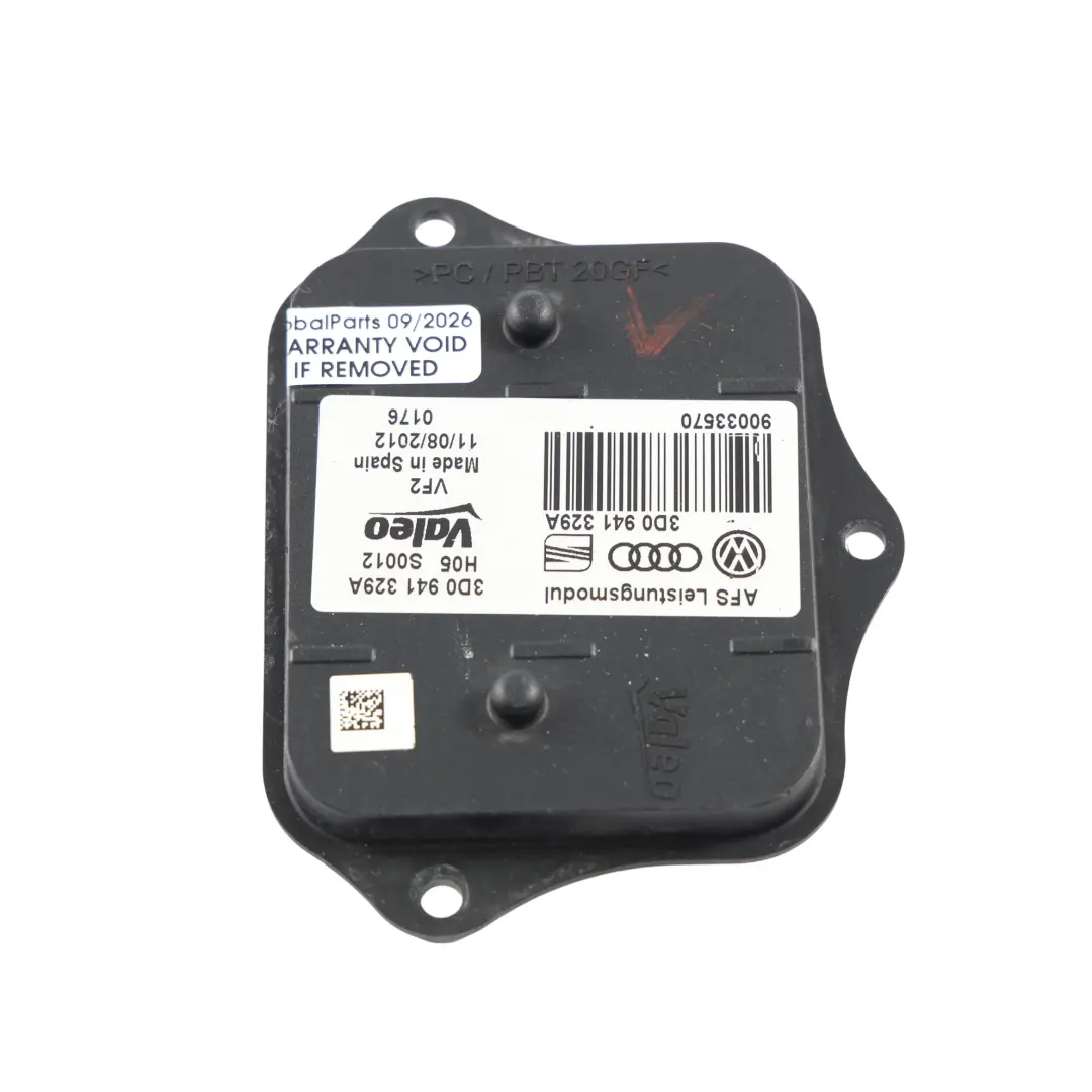 Volkswagen Passat B7 Headlight Cornering Module Control Unit - SKU 3D0941329A - Part number 3D0941329A
