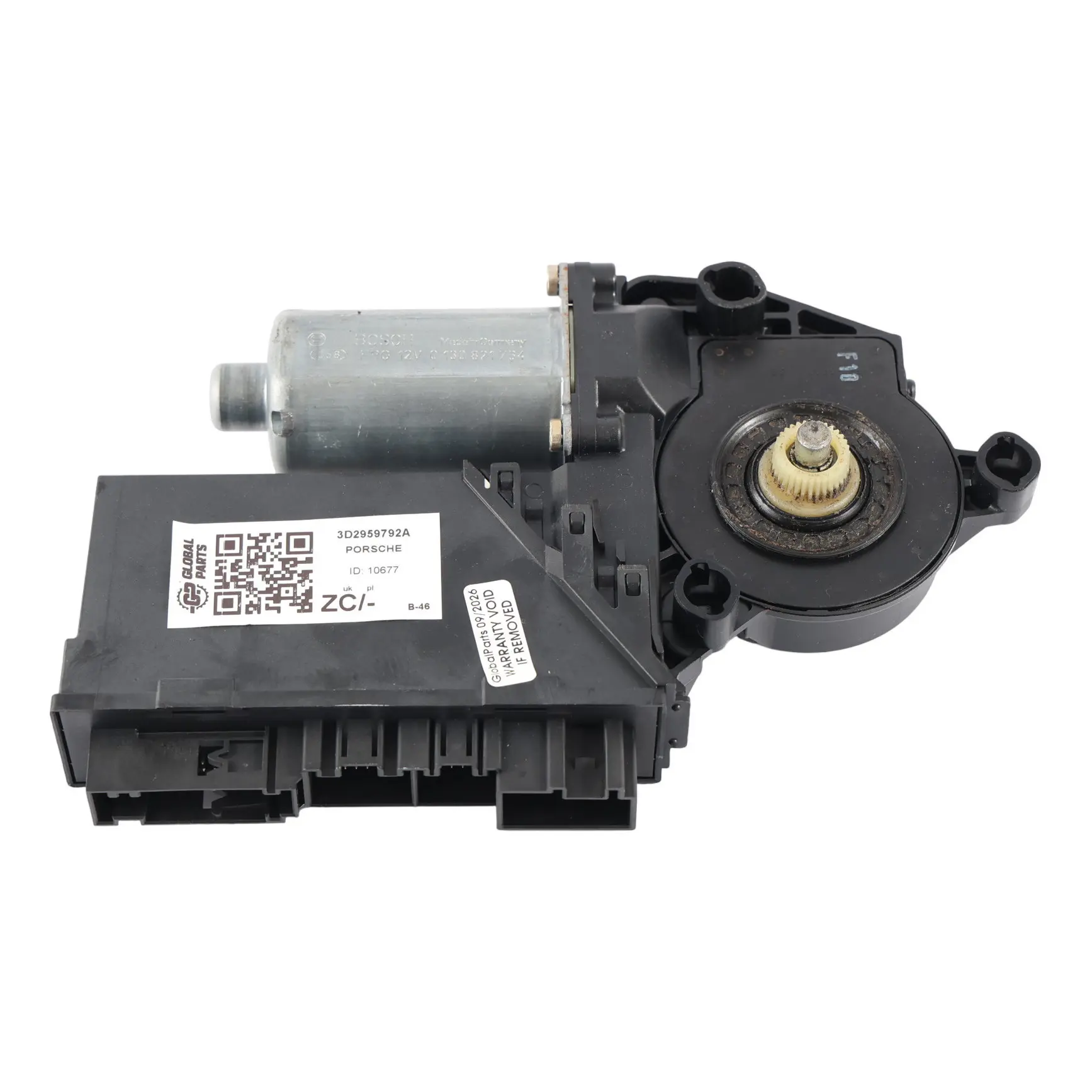 Porsche Cayenne 9PA Window Motor Front Passenger Side N/S 3D2959792A