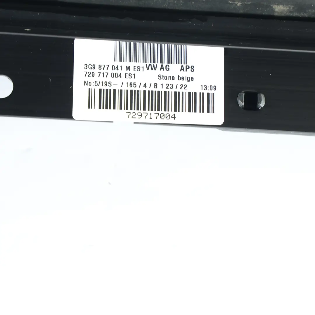 Skoda Superb B8 Szyberdach Panoramiczny Dach - SKU 3G9877049G - Numer Części 3G9877049G