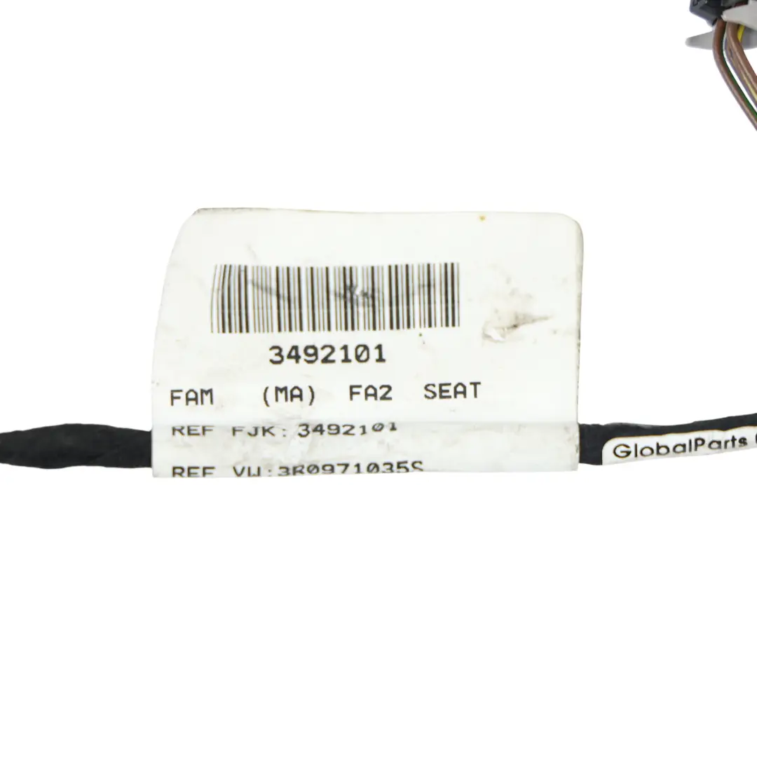 Cableado Arnés Puerta Delantera Lado Pasajero para Seat Exeo con número de pieza 3R0971035S Seat Exeo Cableado Arnés Puerta Delantera Lado Pasajero - SKU 3R0971035S - Número de pieza 3R0971035S