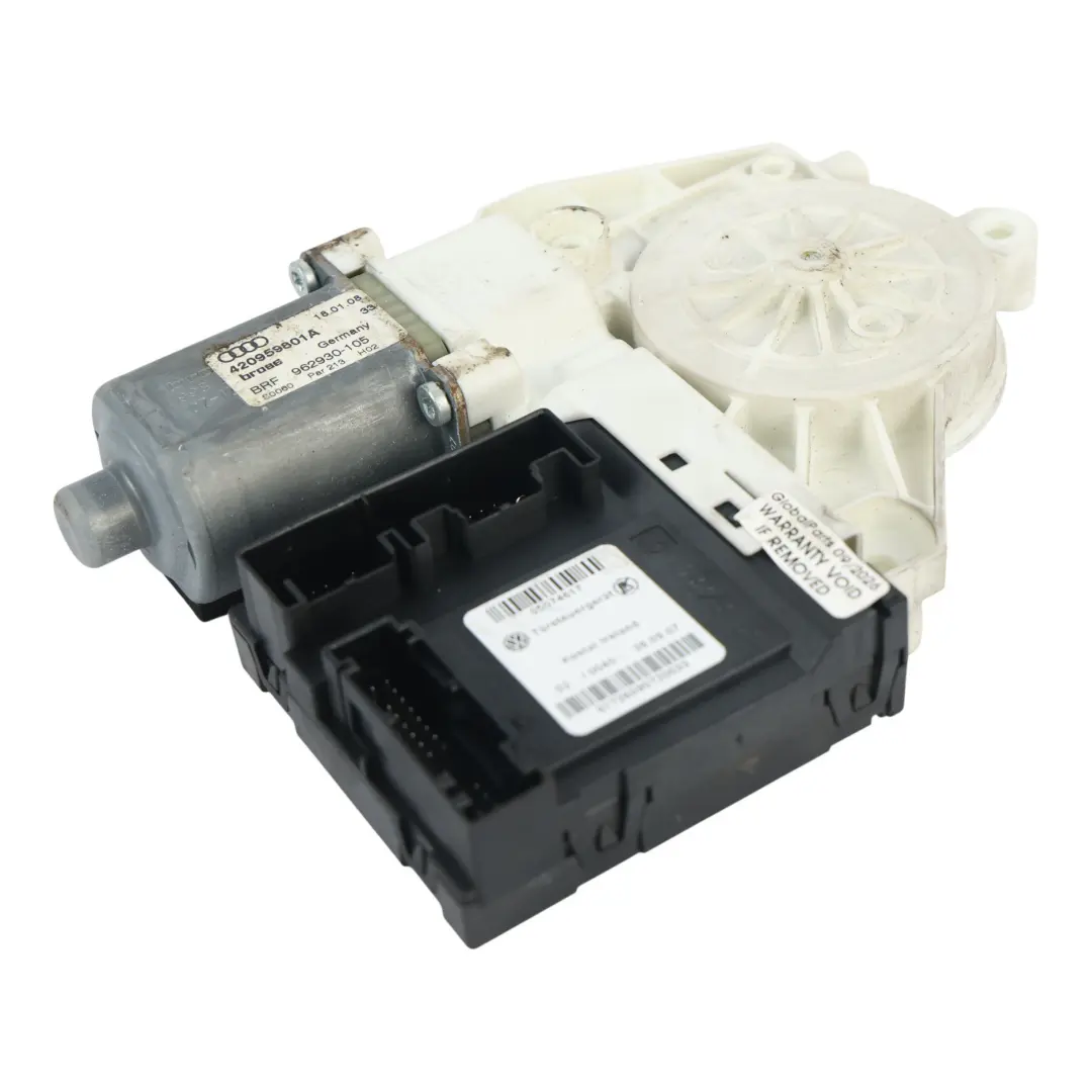 Window Lifter Door Motor Drive Unit Passenger Side N/S to Audi R8 42 with Part number 420959801A Audi R8 42 Window Lifter Door Motor Drive Unit Passenger Side N/S - SKU 420959801A - Part number 420959801A