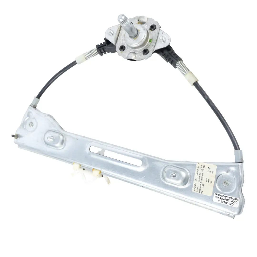Fiat Panda Mk2 Tylny Prawy Ręczny Podnośnik Szyby - SKU 46803653 - Numer Części 46803653