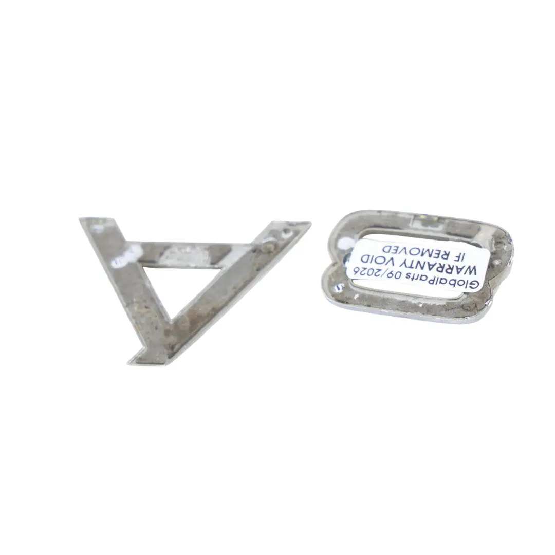 Trunk Boot Emblem Lettering "A8" to Audi A8 D4 Rear Tailgate with Part number 4D0853741D Audi A8 D4 Rear Tailgate Trunk Boot Emblem Lettering "A8" - SKU 4D0853741D - Part number 4D0853741D