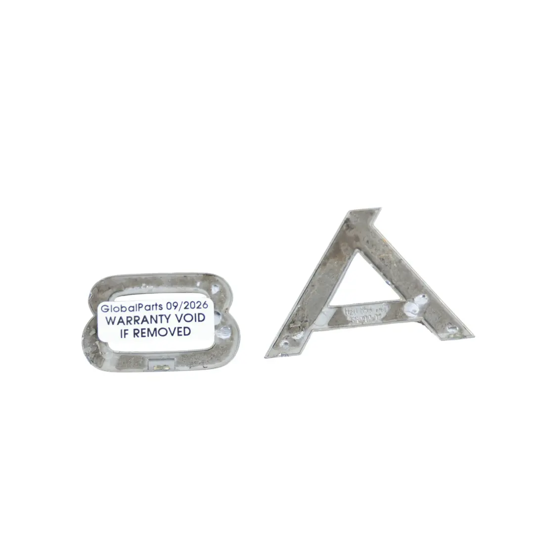 Heckklappe Kofferraum Emblem Schriftzug "A8" für Audi A8 D4 mit Teilenummer 4D0853741D Audi A8 D4 Heckklappe Kofferraum Emblem Schriftzug "A8" - SKU 4D0853741D - Teilenummer 4D0853741D