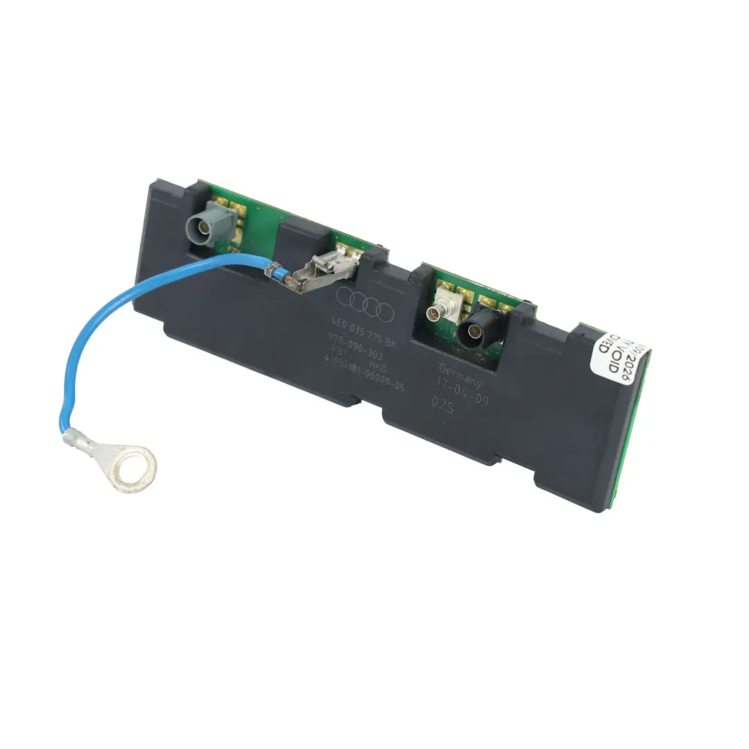 Audi A8 D3 Aerial Amplifier Digital Radio Reception Module Right O/S - SKU 4E0035225BK - Part number 4E0035225BK