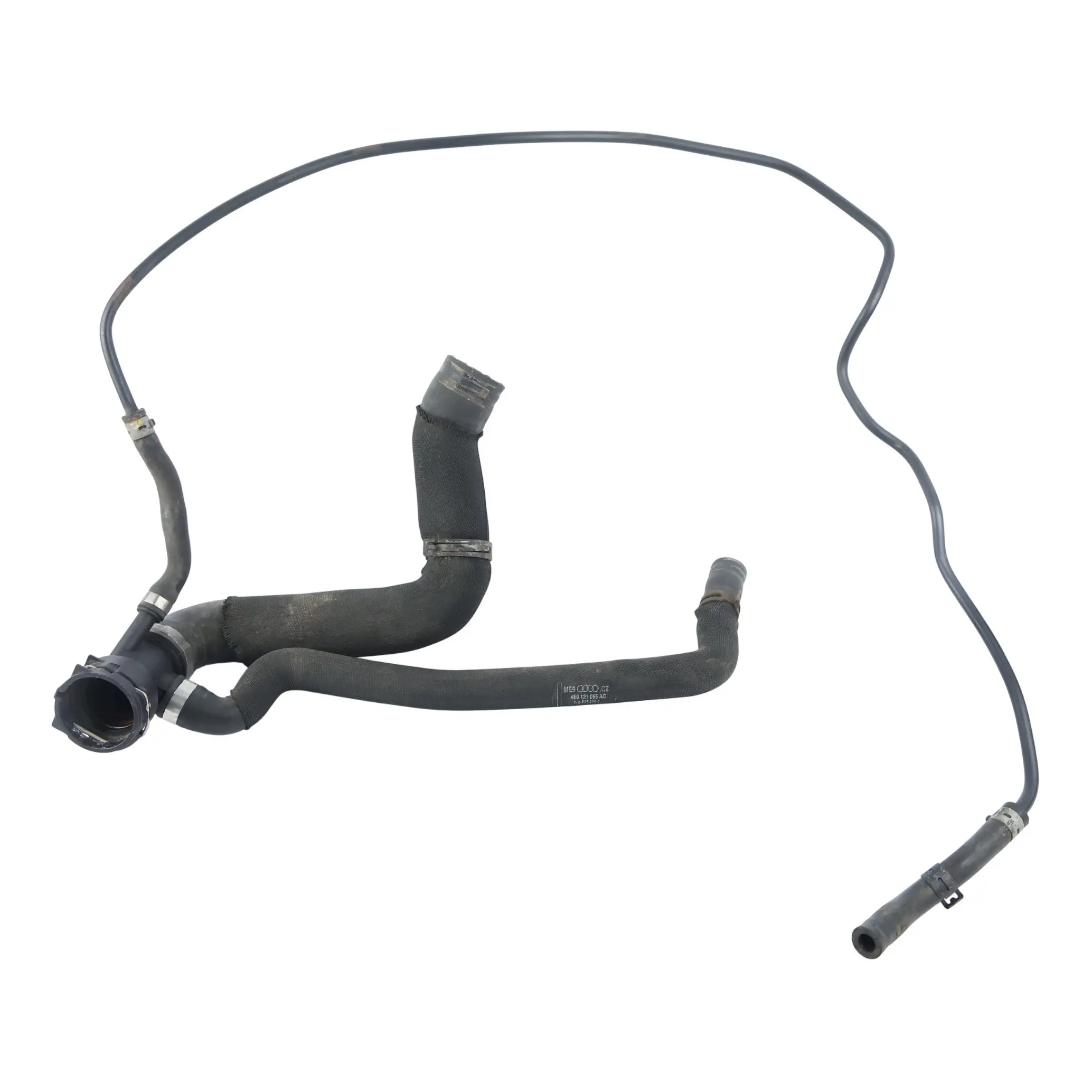 Audi A8 D3 Engine Coolant Hose Tube Line Pipe Quick Coupling 4E0121055AC
