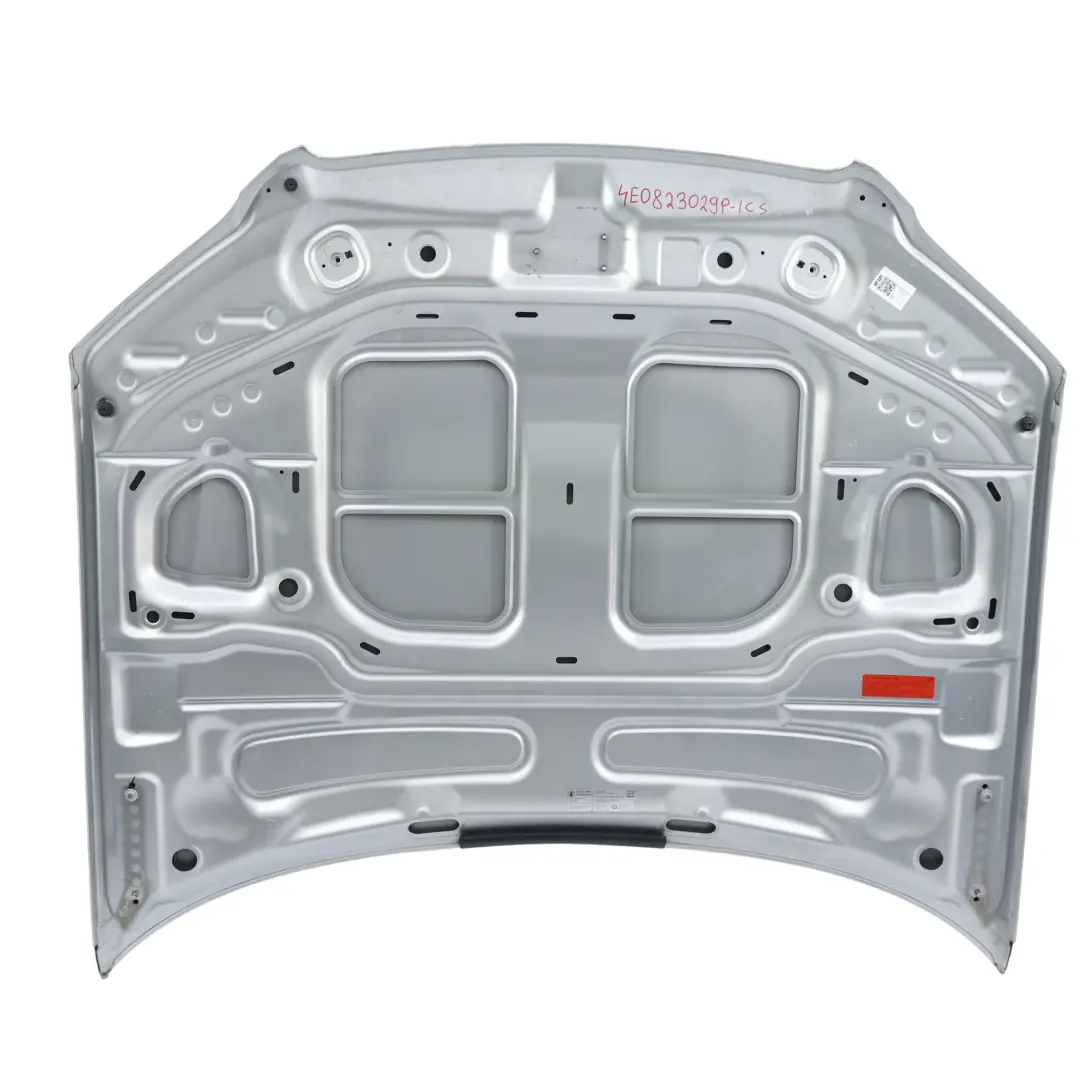 Audi A8 D3 Maska Przednia Ice Silver Srebrny Metalik - X7W - SKU 4E0823029P-ICS - Numer Części 4E0823029P