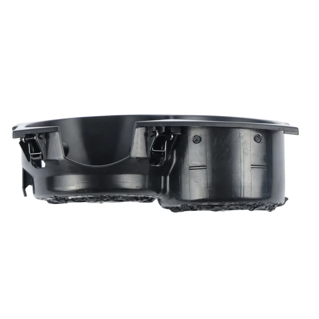 Audi A8 D3 Front Centre Console Cup Holder Storage Trim Panel Black - SKU 4E0858297A - Part number 4E0858297A