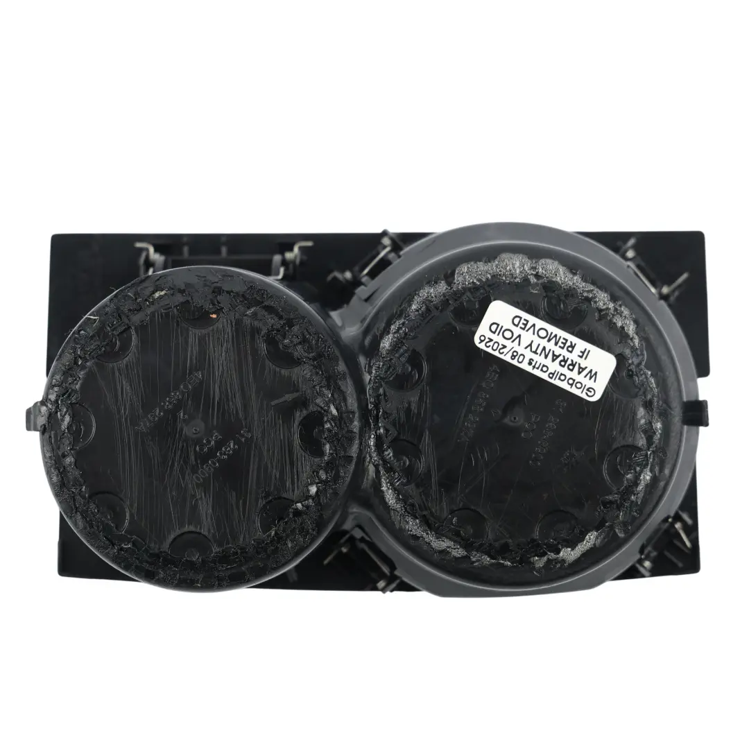 Audi A8 D3 Front Centre Console Cup Holder Storage Trim Panel Black - SKU 4E0858297A - Part number 4E0858297A