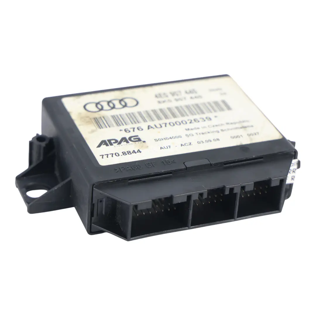 Audi A8 D3 Vehicle Location Tracking Control Module Unit - SKU 4E0907440 - Part number 4E0907440
