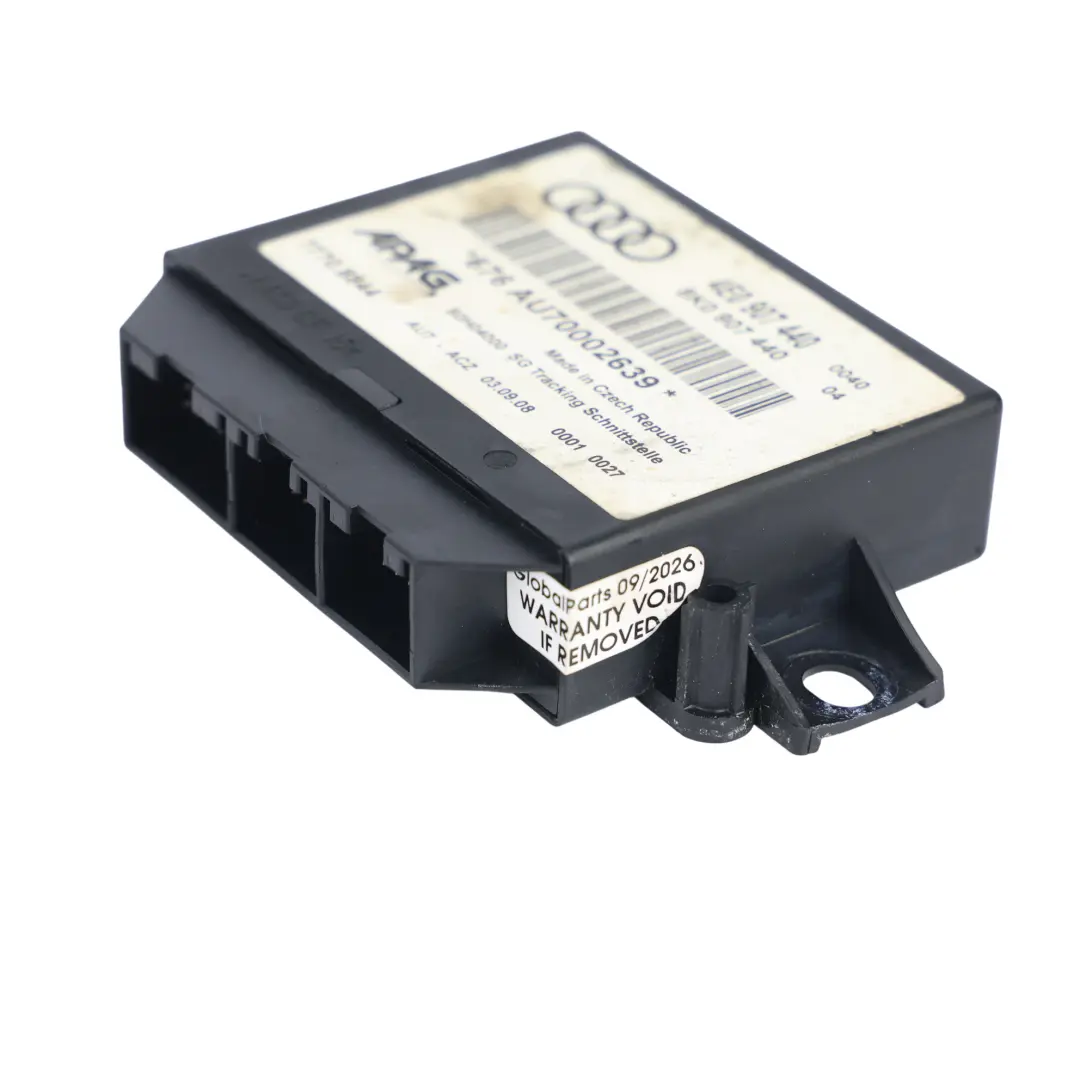Audi A8 D3 Vehicle Location Tracking Control Module Unit - SKU 4E0907440 - Part number 4E0907440