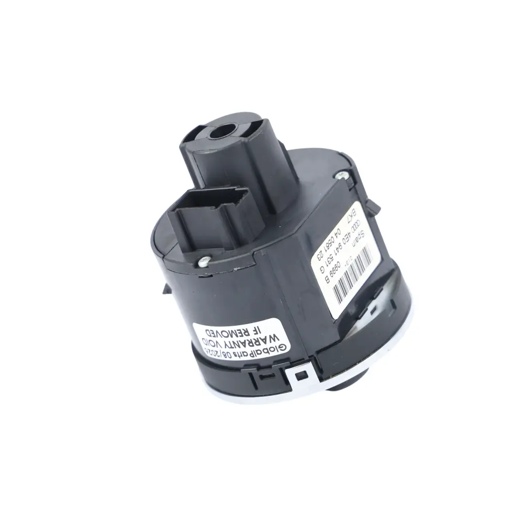 Headlight Control Switch Soul Black to Audi A8 D3 A8 Sport T with Part number 4E0941531G Audi A8 D3 A8 Sport T Headlight Control Switch Soul Black - SKU 4E0941531G - Part number 4E0941531G