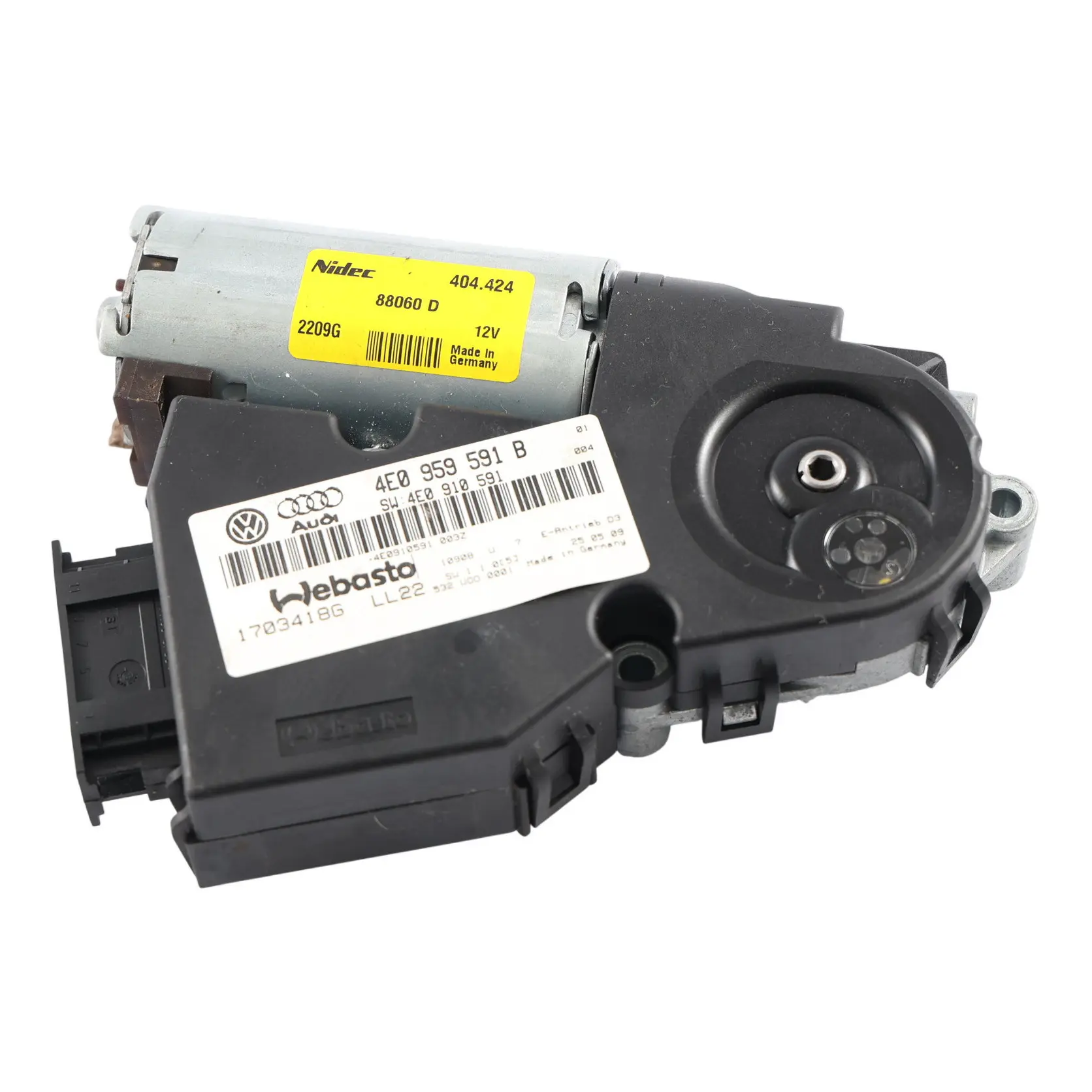 Audi A8 D3 Motore Attuatore Tetto Panoramico 4E0959591B