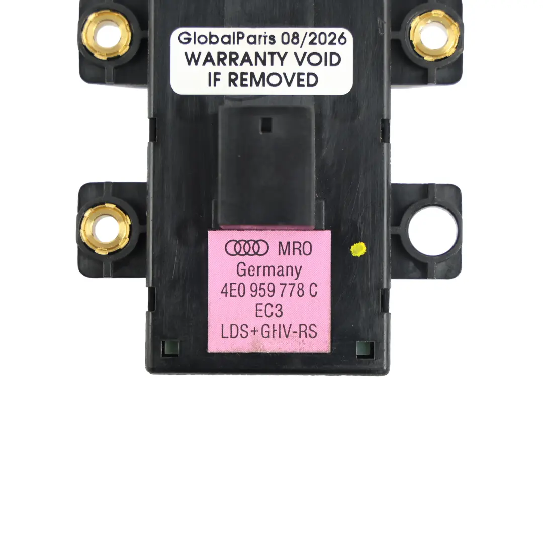 Audi A8 D3 Przełącznik Regulacji Lędźwi Fotela Przedni Prawy - SKU 4E0959778C - Numer Części 4E0959778C