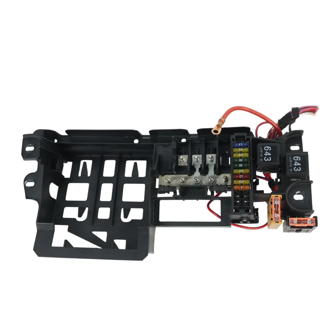 Audi A8 D3 Sicherungskasten Relais Montageplatte Hinten Rechts - SKU 4E0971845 - Teilenummer 4E0971845