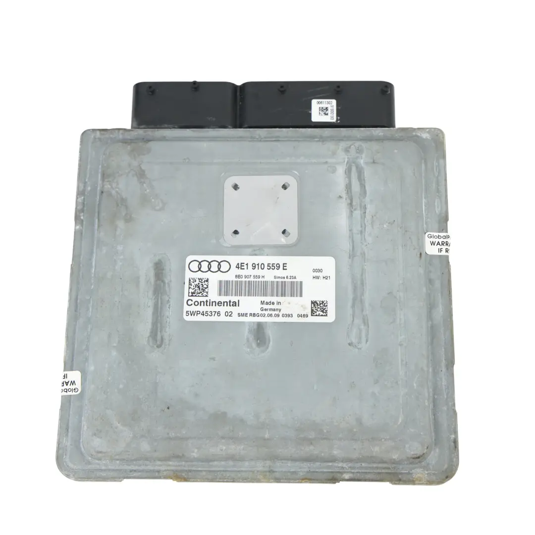 BPK 260HP Engine Control ECU Automatic to Audi A8 D3 3.2 FSI Quattro with Part number 4E1910559E Audi A8 D3 3.2 FSI Quattro BPK 260HP Engine Control ECU Automatic - SKU 4E1910559E - Part number 4E1910559E