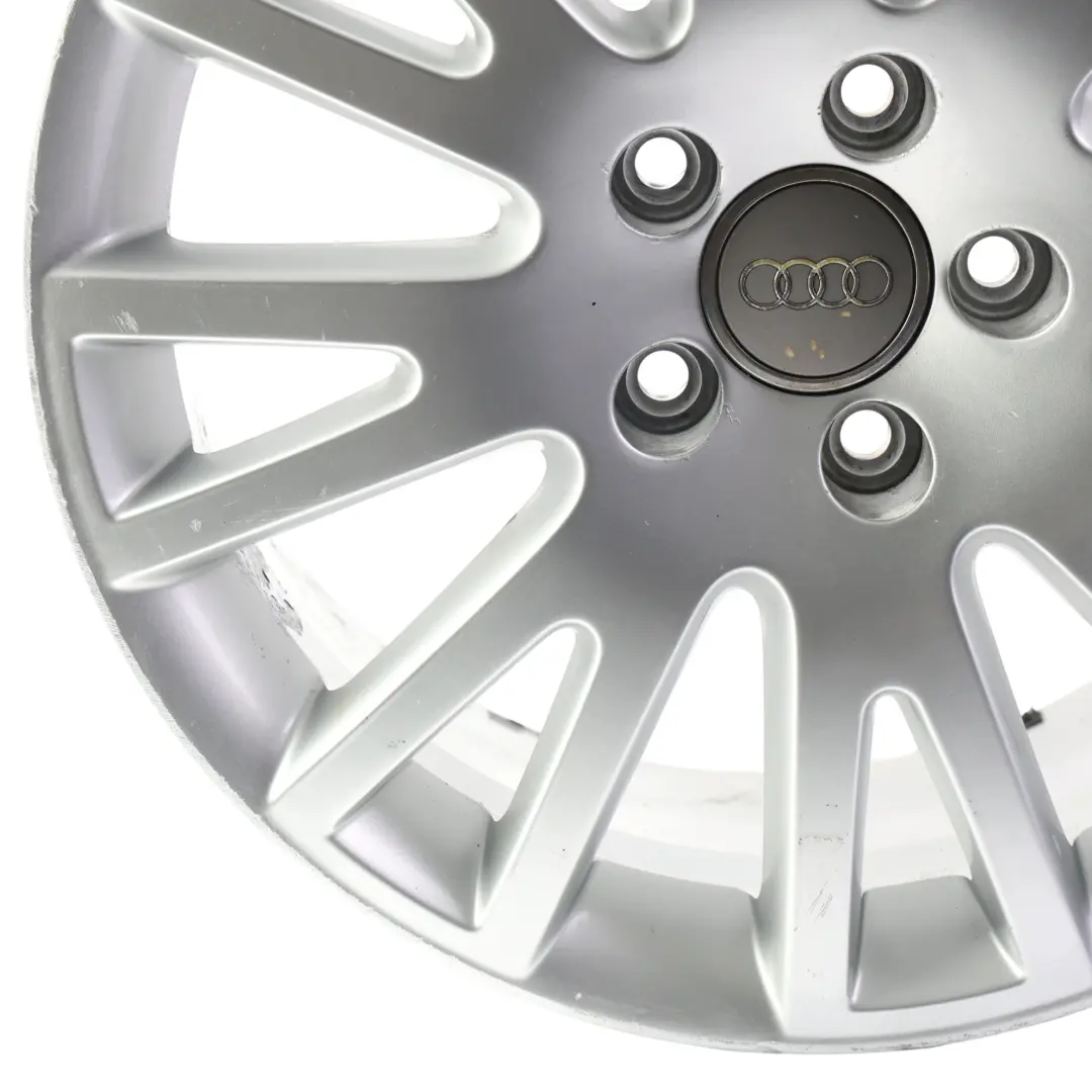 Audi A4 B6 B7 Silver Wheel Alloy Rim 17" 7,5J ET:45 - SKU 4F0601025AK-1 - Part number 4F0601025AK