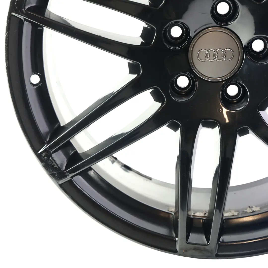 Alloy Rim 19" 8,5J ET:48 Twin Spoke Le Mans to Audi A6 C6 Black Wheel with Part number 4F0601025BA Audi A6 C6 Black Wheel Alloy Rim 19" 8,5J ET:48 Twin Spoke Le Mans - SKU 4F0601025BA-5 - Part number 4F0601025BA