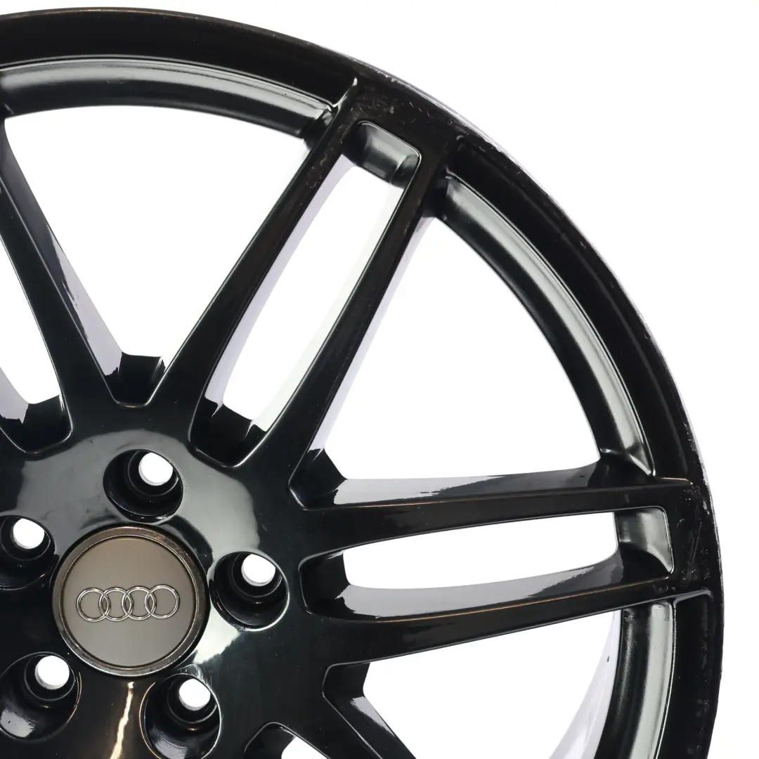 Alloy Rim 19" 8,5J ET:48 Twin Spoke Le Mans to Audi A6 C6 Black Wheel with Part number 4F0601025BA Audi A6 C6 Black Wheel Alloy Rim 19" 8,5J ET:48 Twin Spoke Le Mans - SKU 4F0601025BA-5 - Part number 4F0601025BA