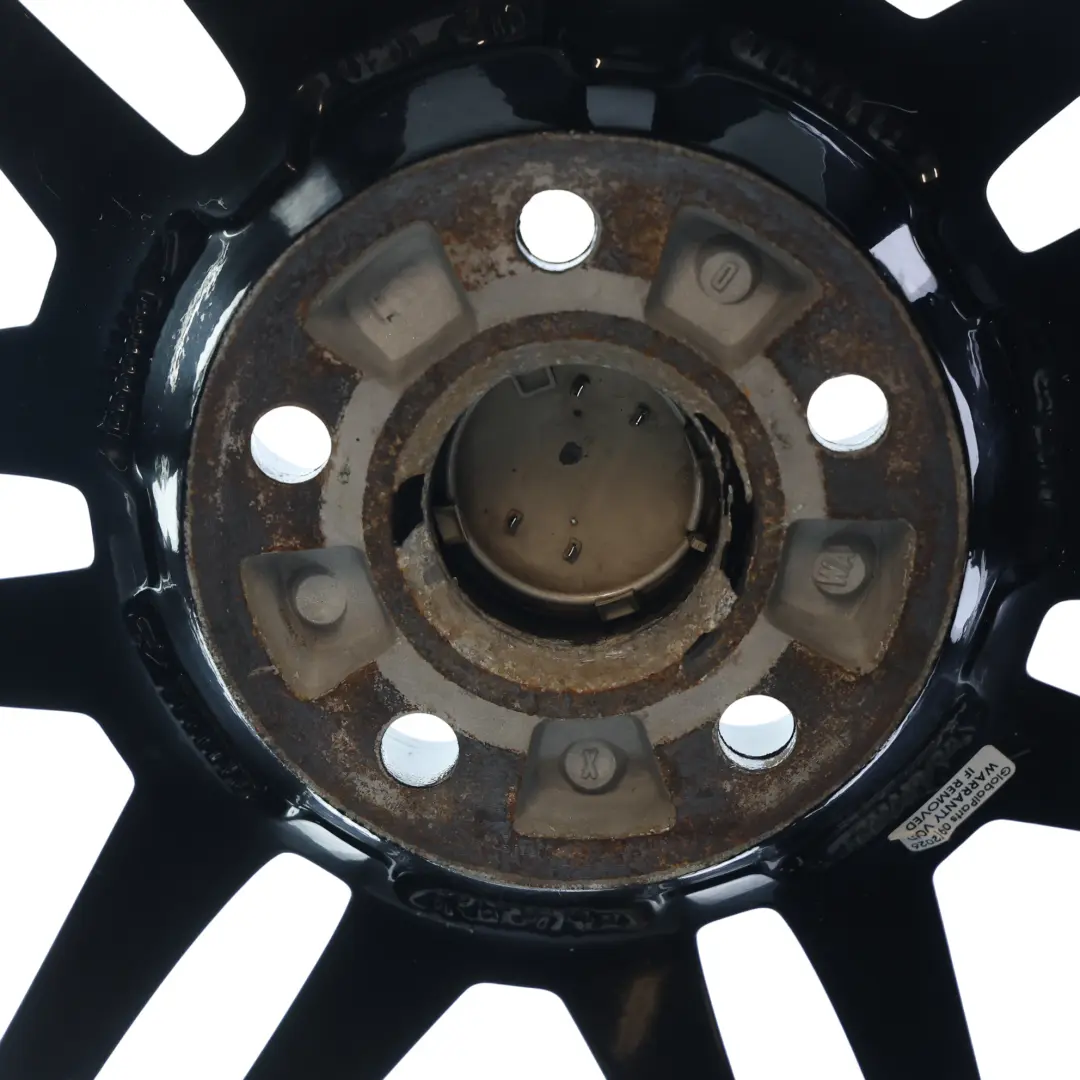 Alloy Rim 19" 8,5J ET:48 Twin Spoke Le Mans to Audi A6 C6 Black Wheel with Part number 4F0601025BA Audi A6 C6 Black Wheel Alloy Rim 19" 8,5J ET:48 Twin Spoke Le Mans - SKU 4F0601025BA-5 - Part number 4F0601025BA
