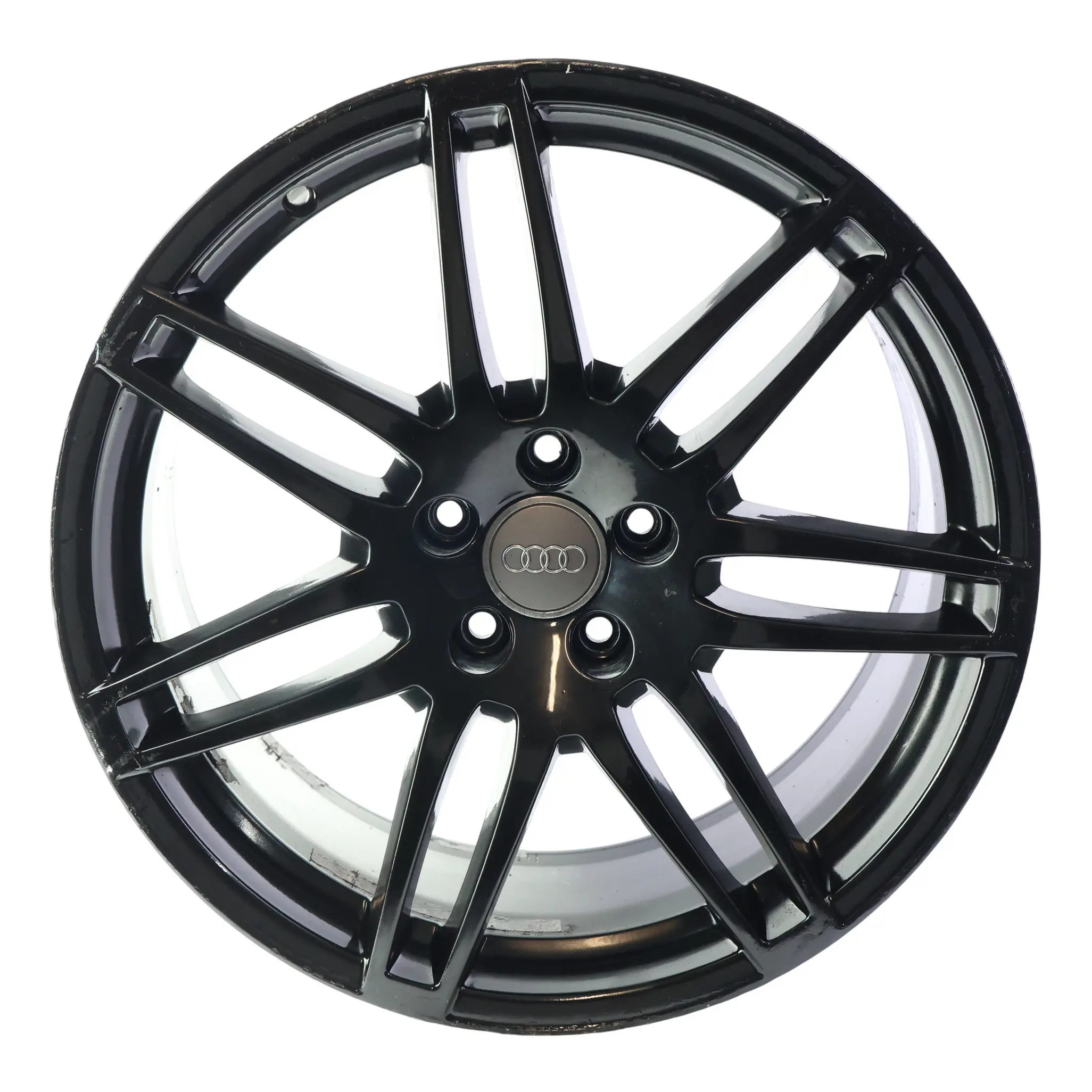 Audi A6 C6 Cerchio In Lega Nero 19" 8,5J ET:48 Doppie Razze Le Mans 4F0601025BA