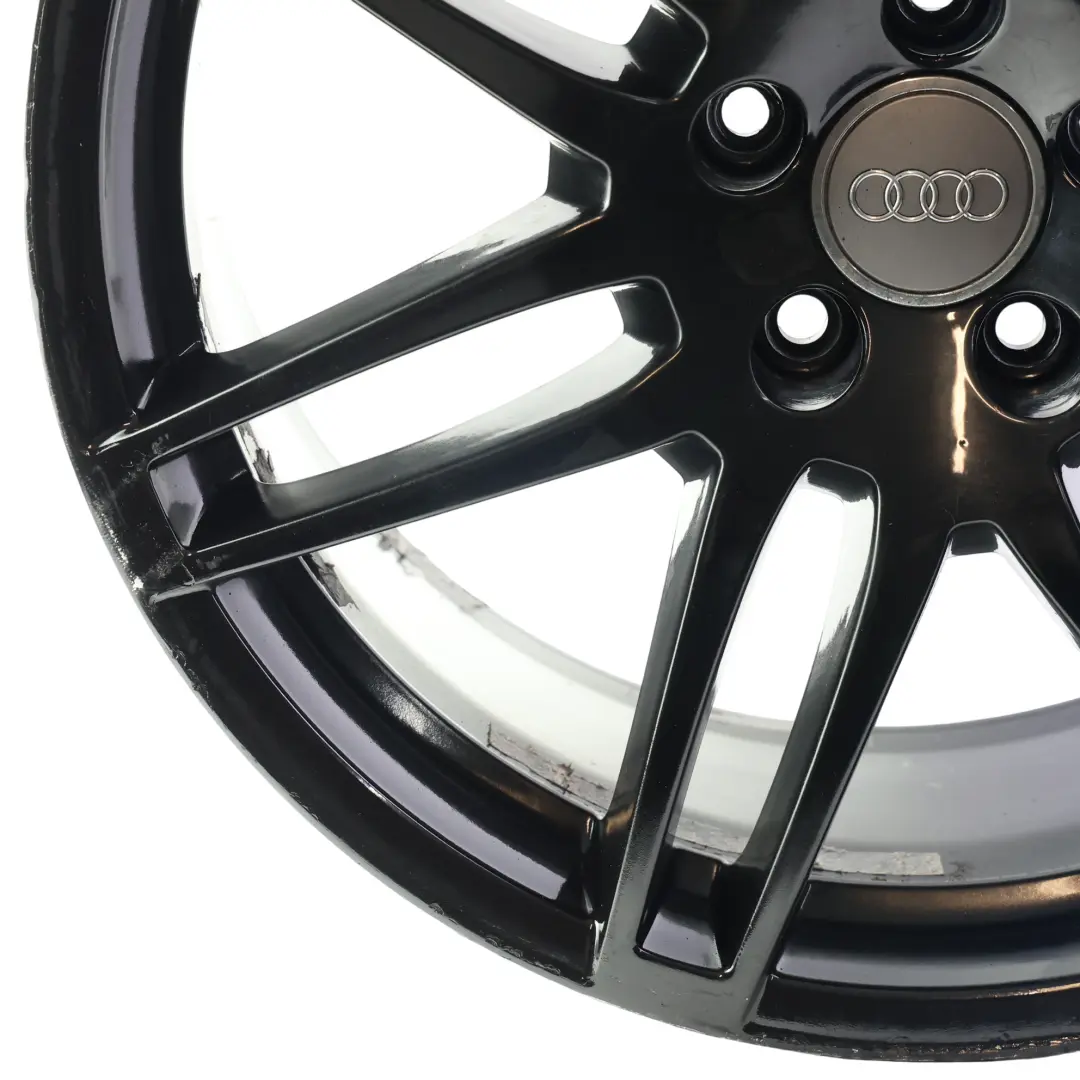 Alloy Rim 19" 8,5J ET:48 Twin Spoke Le Mans to Audi A6 C6 Black Wheel with Part number 4F0601025BA Audi A6 C6 Black Wheel Alloy Rim 19" 8,5J ET:48 Twin Spoke Le Mans - SKU 4F0601025BA-6 - Part number 4F0601025BA