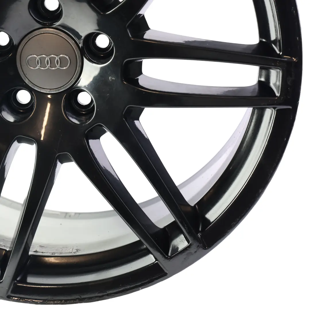 Alloy Rim 19" 8,5J ET:48 Twin Spoke Le Mans to Audi A6 C6 Black Wheel with Part number 4F0601025BA Audi A6 C6 Black Wheel Alloy Rim 19" 8,5J ET:48 Twin Spoke Le Mans - SKU 4F0601025BA-6 - Part number 4F0601025BA