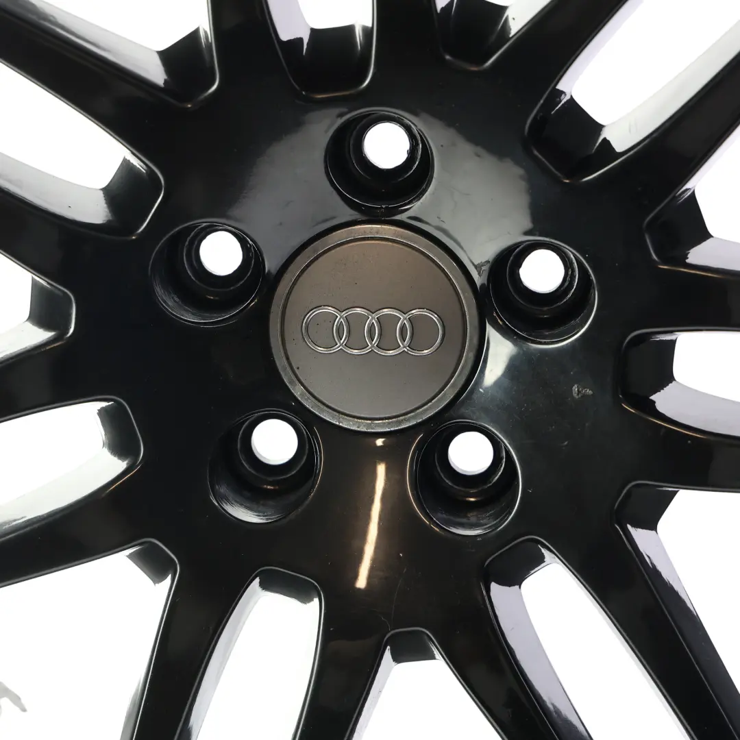 Alloy Rim 19" 8,5J ET:48 Twin Spoke Le Mans to Audi A6 C6 Black Wheel with Part number 4F0601025BA Audi A6 C6 Black Wheel Alloy Rim 19" 8,5J ET:48 Twin Spoke Le Mans - SKU 4F0601025BA-6 - Part number 4F0601025BA
