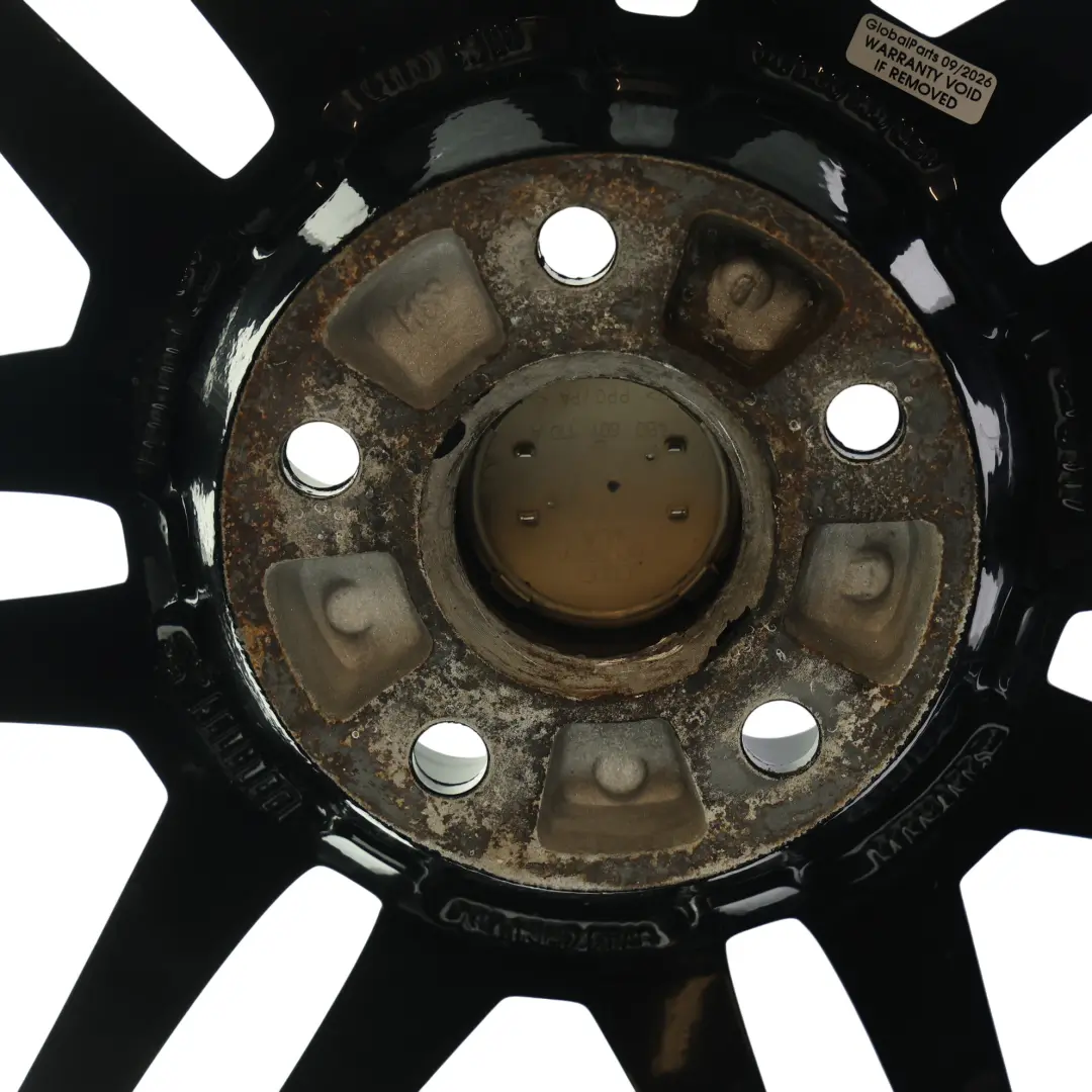 Alloy Rim 19" 8,5J ET:48 Twin Spoke Le Mans to Audi A6 C6 Black Wheel with Part number 4F0601025BA Audi A6 C6 Black Wheel Alloy Rim 19" 8,5J ET:48 Twin Spoke Le Mans - SKU 4F0601025BA-6 - Part number 4F0601025BA