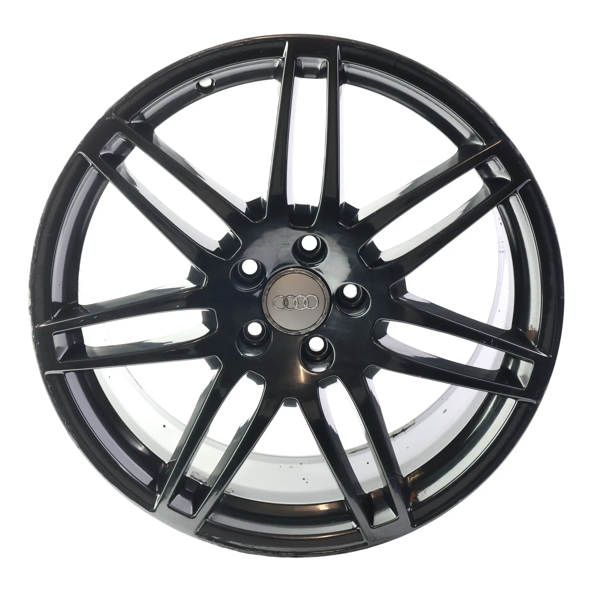 Audi A6 C6 Alloy Wheel Rim Black 19" 8,5J ET:48 Twin Spoke Le Mans 4F0601025BA