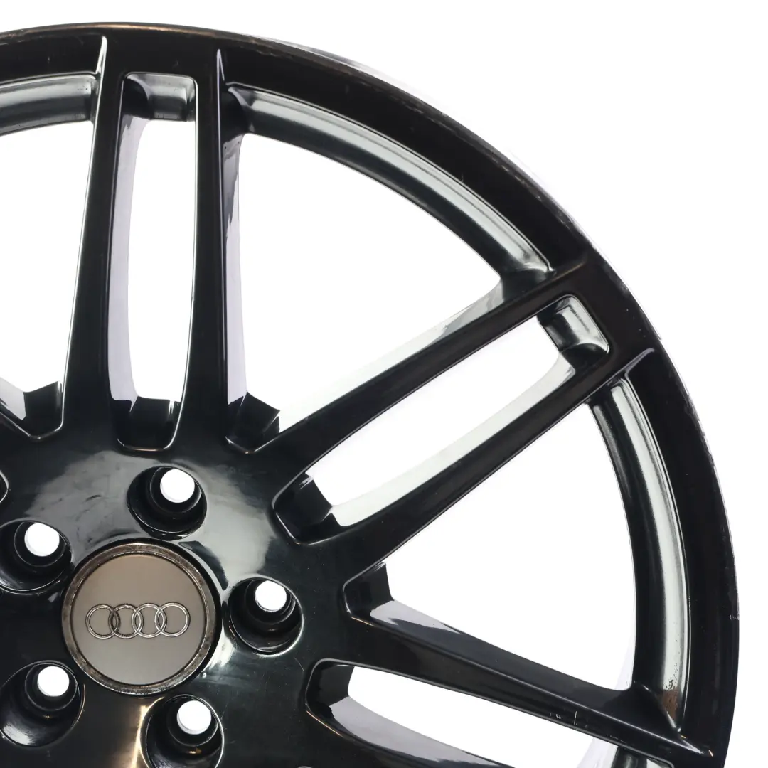 Audi A6 C6 Alloy Wheel Rim Black 19" 8,5J ET:48 Twin Spoke Le Mans - SKU 4F0601025BA-8 - Part number 4F0601025BA