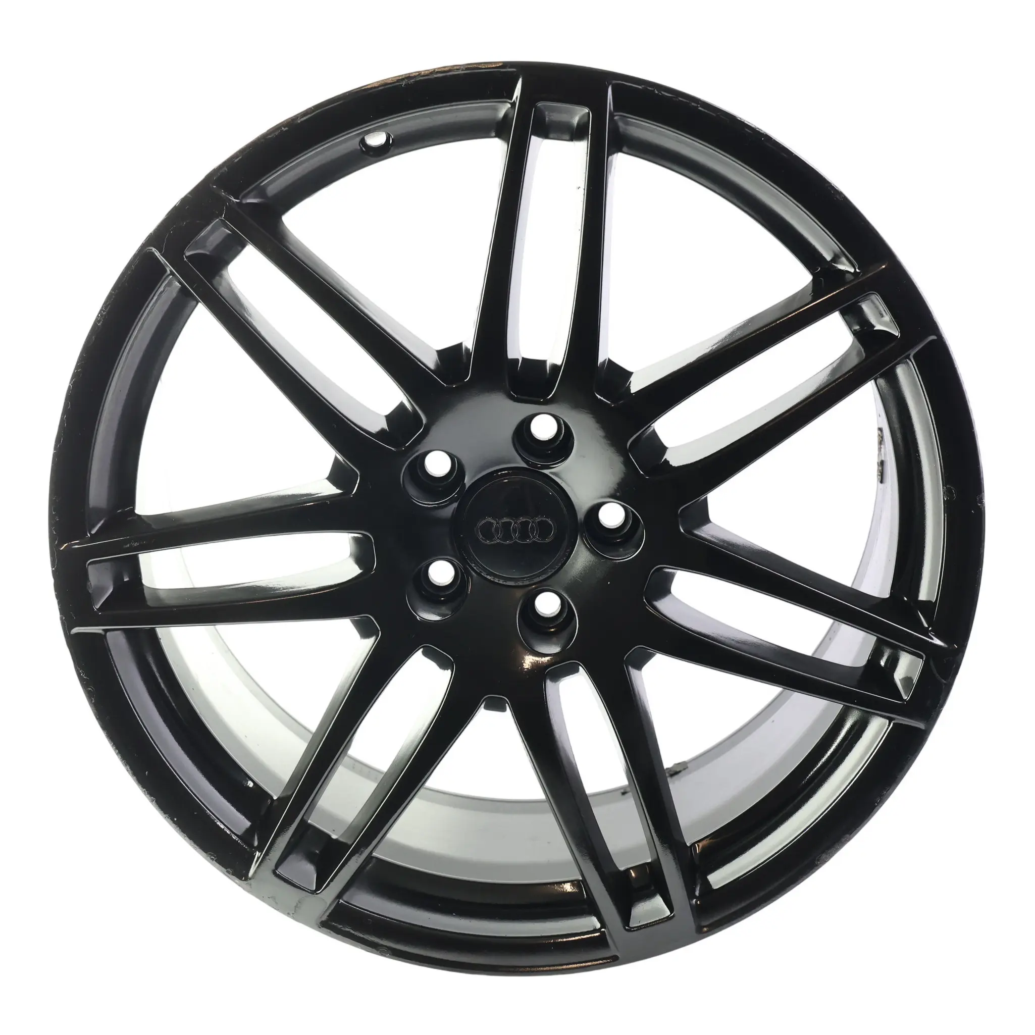 Audi A6 C6 Alloy Wheel Rim Black 19" 8,5J ET:48 Twin Spoke Le Mans 4F0601025BA