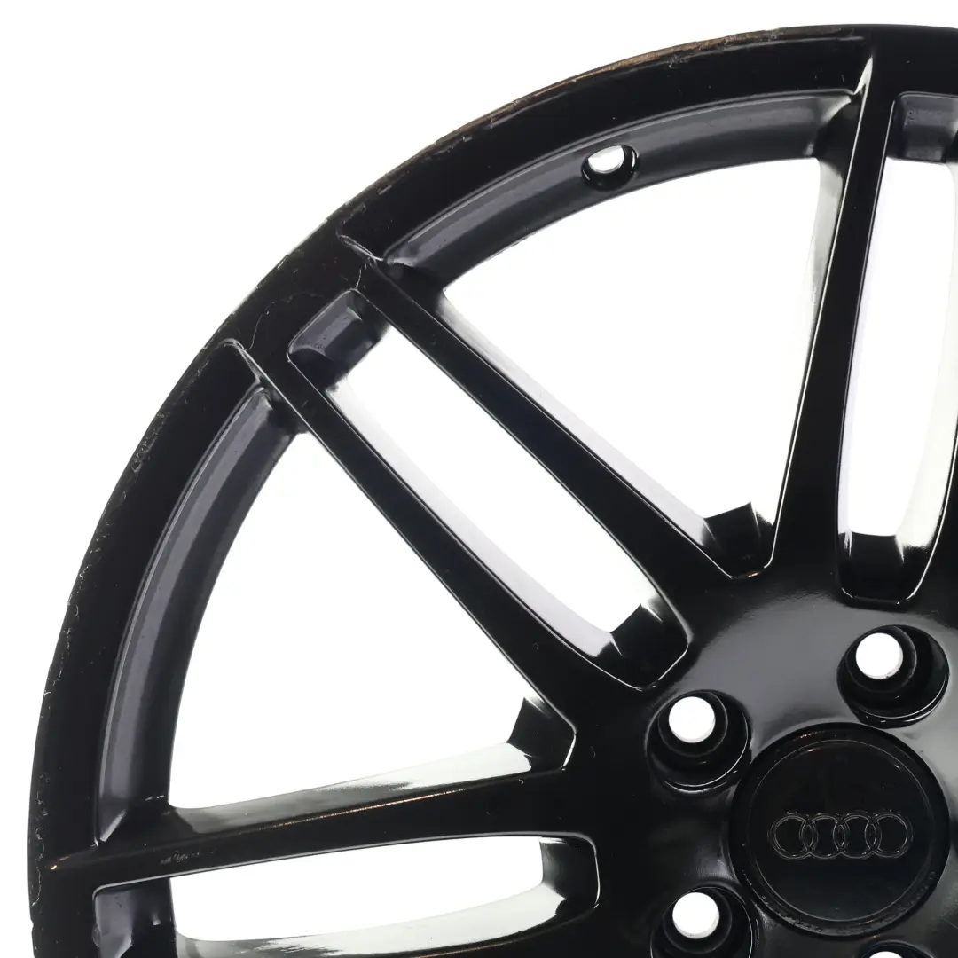 Alloy Wheel Rim Black 19" 8,5J ET:48 Twin Spoke Le Mans to Audi A6 C6 with Part number 4F0601025BA Audi A6 C6 Alloy Wheel Rim Black 19" 8,5J ET:48 Twin Spoke Le Mans - SKU 4F0601025BA-9 - Part number 4F0601025BA