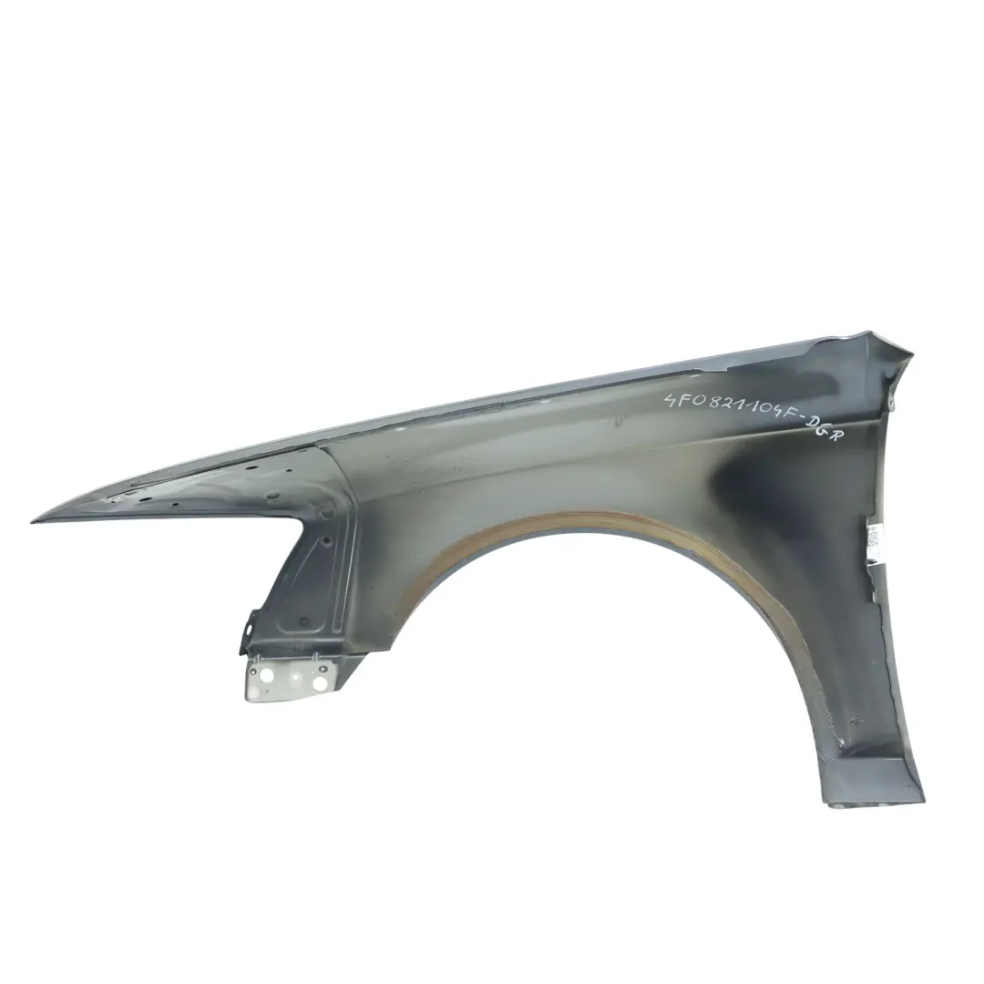 Audi A6 C6 Seitenteil Kotflügel Vorne Rechts Daytona Grau Perleffekt Z7S - SKU 4F0821104F-DGR - Teilenummer 4F0821104F