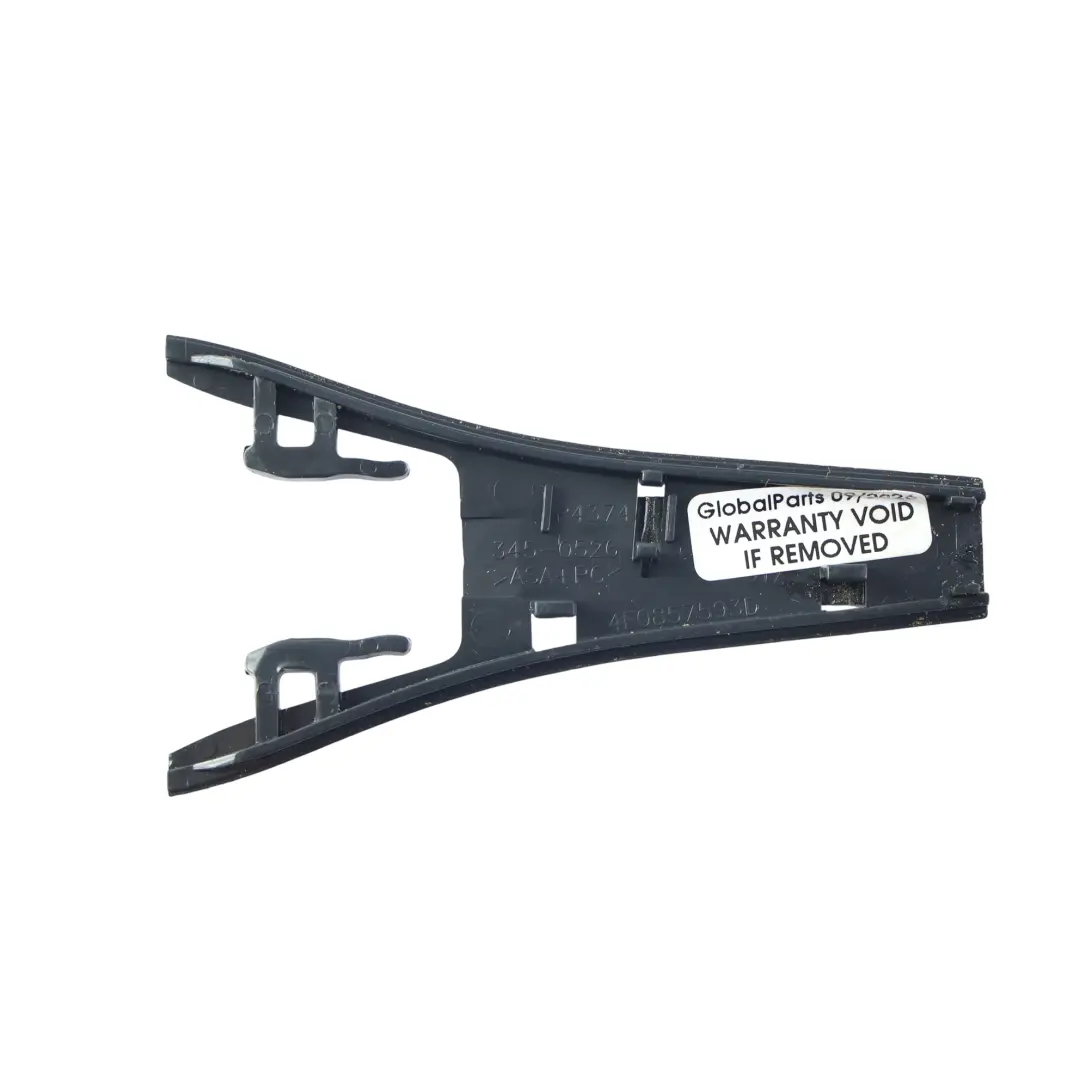 Interior Rear View Mirror Cable Guide Mount Bracket to Audi A6 C6 with Part number 4F0857593D Audi A6 C6 Interior Rear View Mirror Cable Guide Mount Bracket - SKU 4F0857593D - Part number 4F0857593D