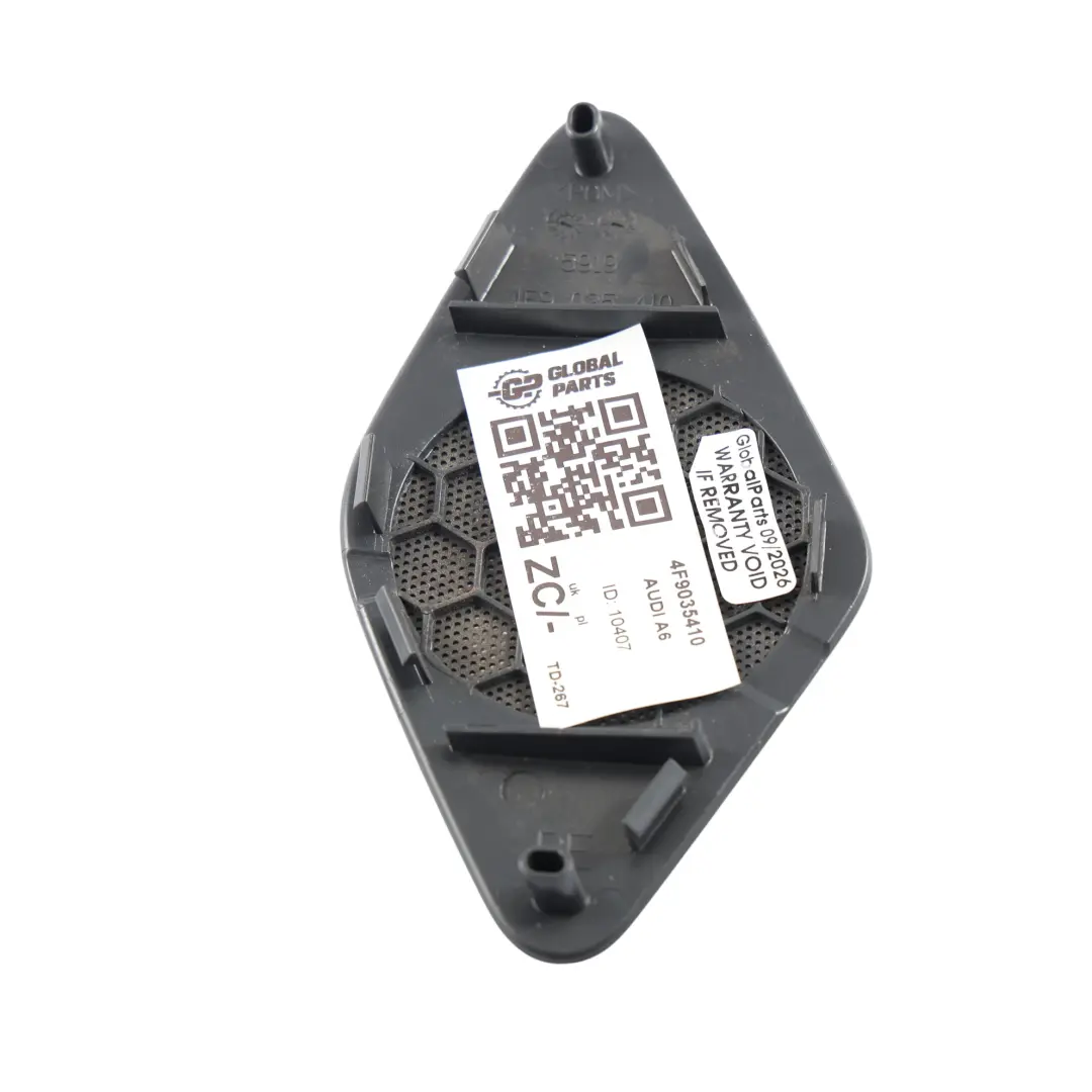 Pillar Upper Speaker Cover Trim Panel Right O/S to Audi A6 C6 D with Part number 4F9035410 Audi A6 C6 D Pillar Upper Speaker Cover Trim Panel Right O/S - SKU 4F9035410 - Part number 4F9035410