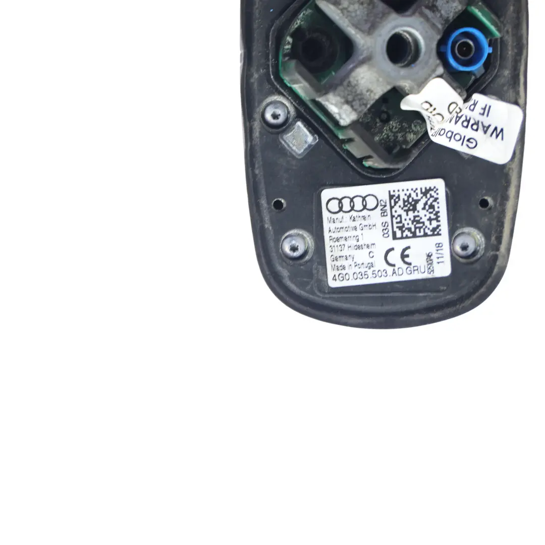 Audi A6 C7 A7 4G Antennenverstärker Dachantenne Hai Misano Rot Perleffekt Z3M - SKU 4G0035503AD-MRE - Teilenummer 4G0035503AD