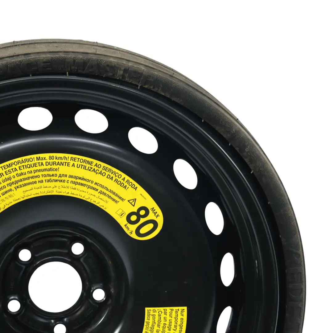 Rueda Repuesto Acero 20" 4.5J ET:22 para Audi A6 C7 Allroad con número de pieza 4G0601027D Audi A6 C7 Allroad Rueda Repuesto Acero 20" 4.5J ET:22 - SKU 4G0601027D - Número de pieza 4G0601027D