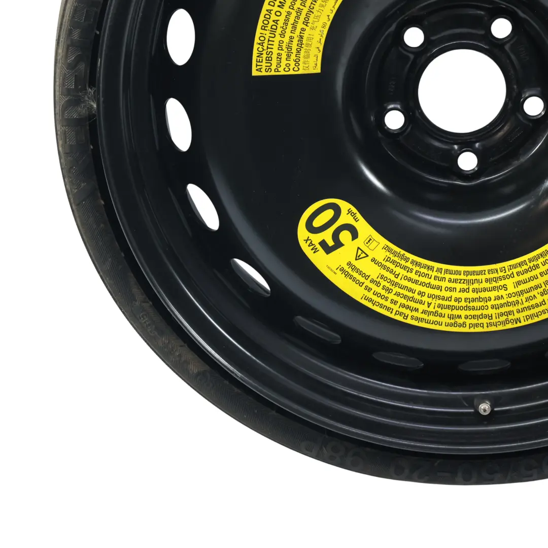 Rueda Repuesto Acero 20" 4.5J ET:22 para Audi A6 C7 Allroad con número de pieza 4G0601027D Audi A6 C7 Allroad Rueda Repuesto Acero 20" 4.5J ET:22 - SKU 4G0601027D - Número de pieza 4G0601027D