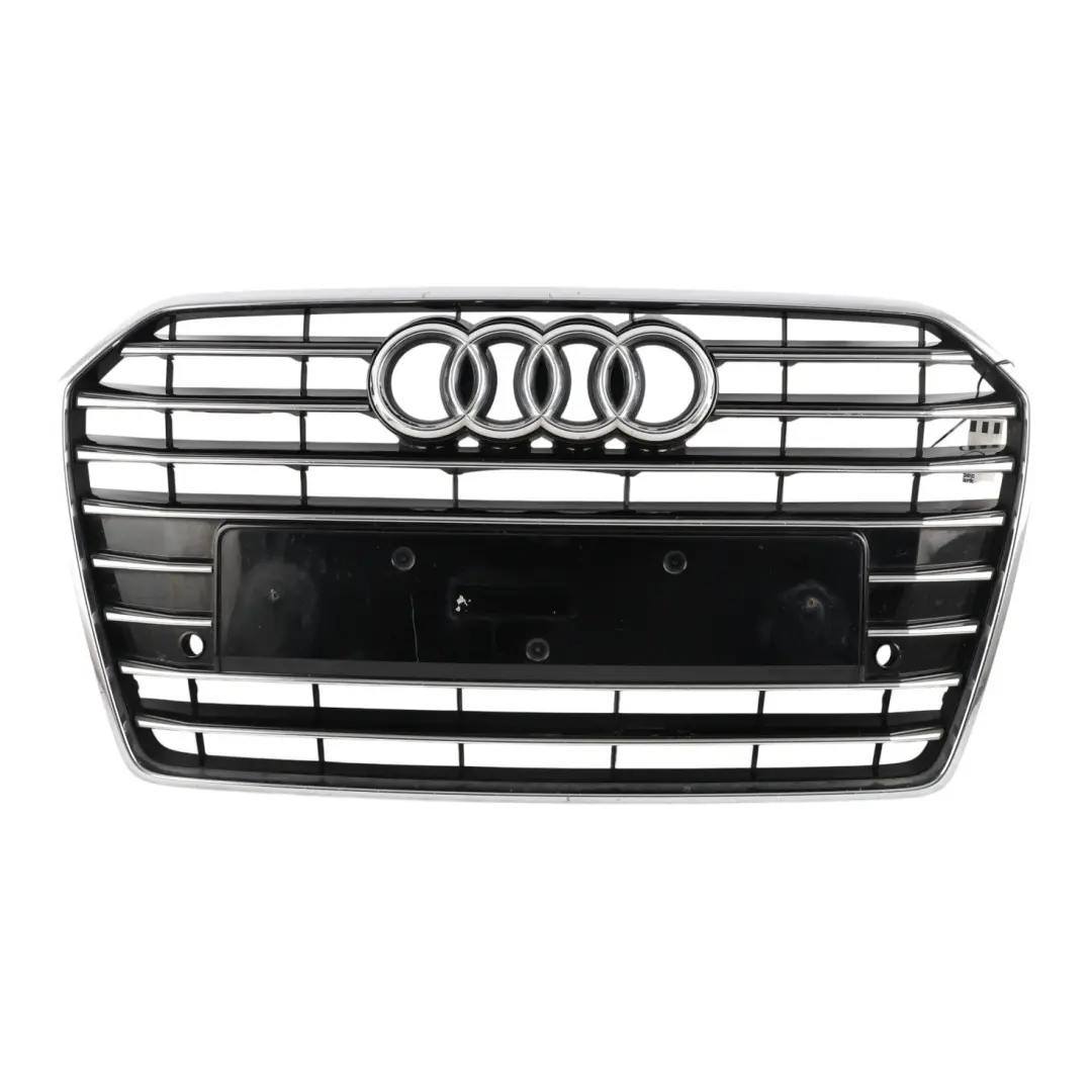 Front Radiator Grille Trim Panel Beam Cover Chrome to Audi A6 C7 with Part number 4G0853651AE Audi A6 C7 Front Radiator Grille Trim Panel Beam Cover Chrome - SKU 4G0853651AE-1 - Part number 4G0853651AE