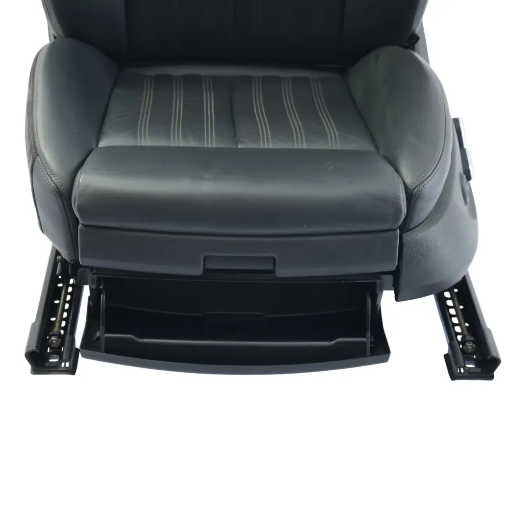 Audi A6 C7 Vordersitz Elektrisch Beheizt Leder Seelenschwarz Links - SKU 4G0881805AE-1 - Teilenummer 4G0881805AE