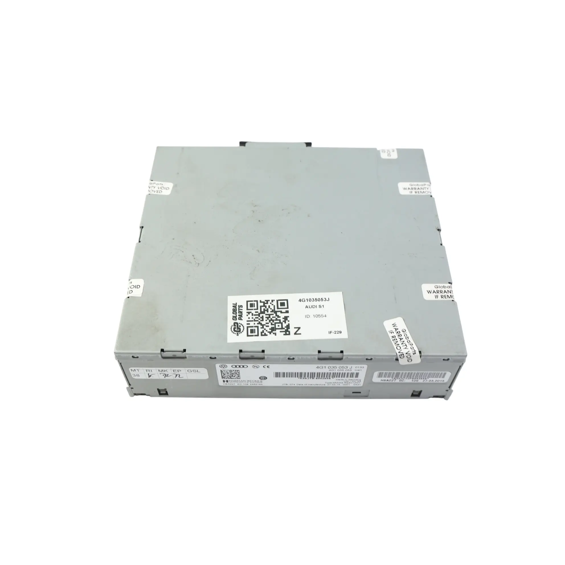 Audi A1 8X A4 B9 Radio Unidad Estéreo Audio Módulo Controlador 4G1035053J