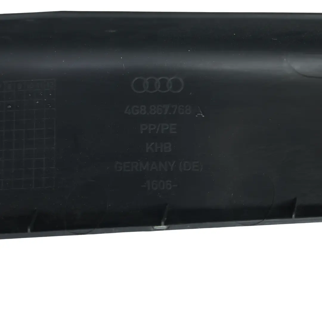 Sportback C-Säule Schwellerleiste Rechts Schwarz für Audi A7 4G mit Teilenummer 4G8867768A Audi A7 4G Sportback C-Säule Schwellerleiste Rechts Schwarz - SKU 4G8867768A - Teilenummer 4G8867768A