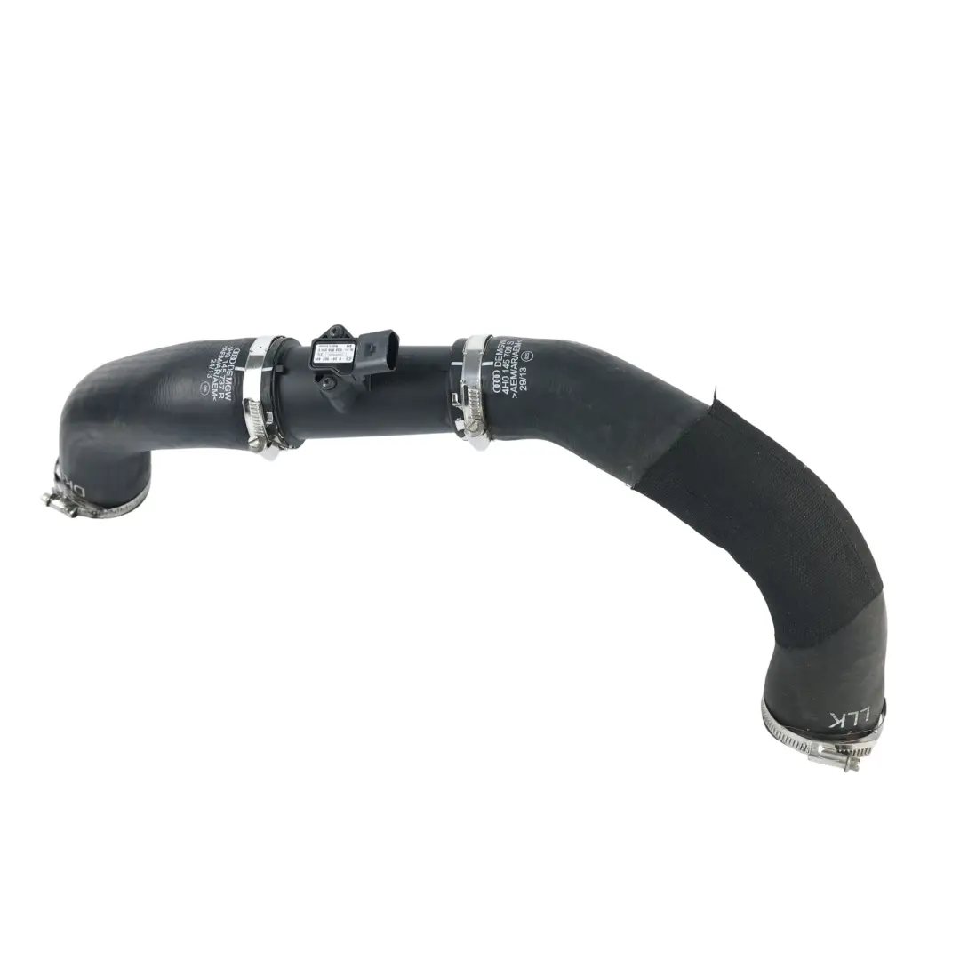 Rura Intercoolera Czujnik Ciśnienia 3.0 TDI do Audi A8 D4 o numerze 4H0145673P Audi A8 D4 Rura Intercoolera Czujnik Ciśnienia 3.0 TDI - SKU 4H0145673P-1 - Numer Części 4H0145673P